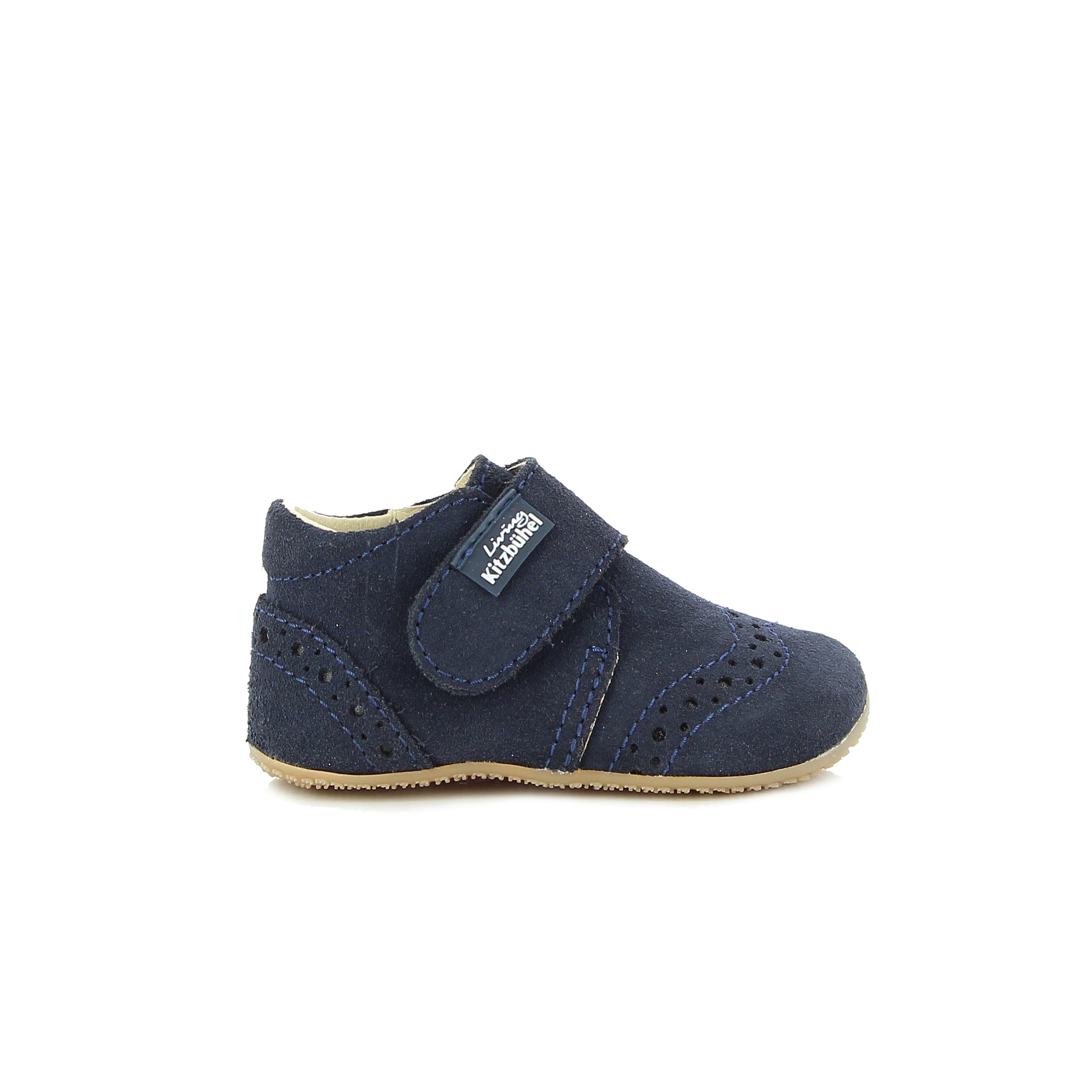 Babyklett. Velourleder
