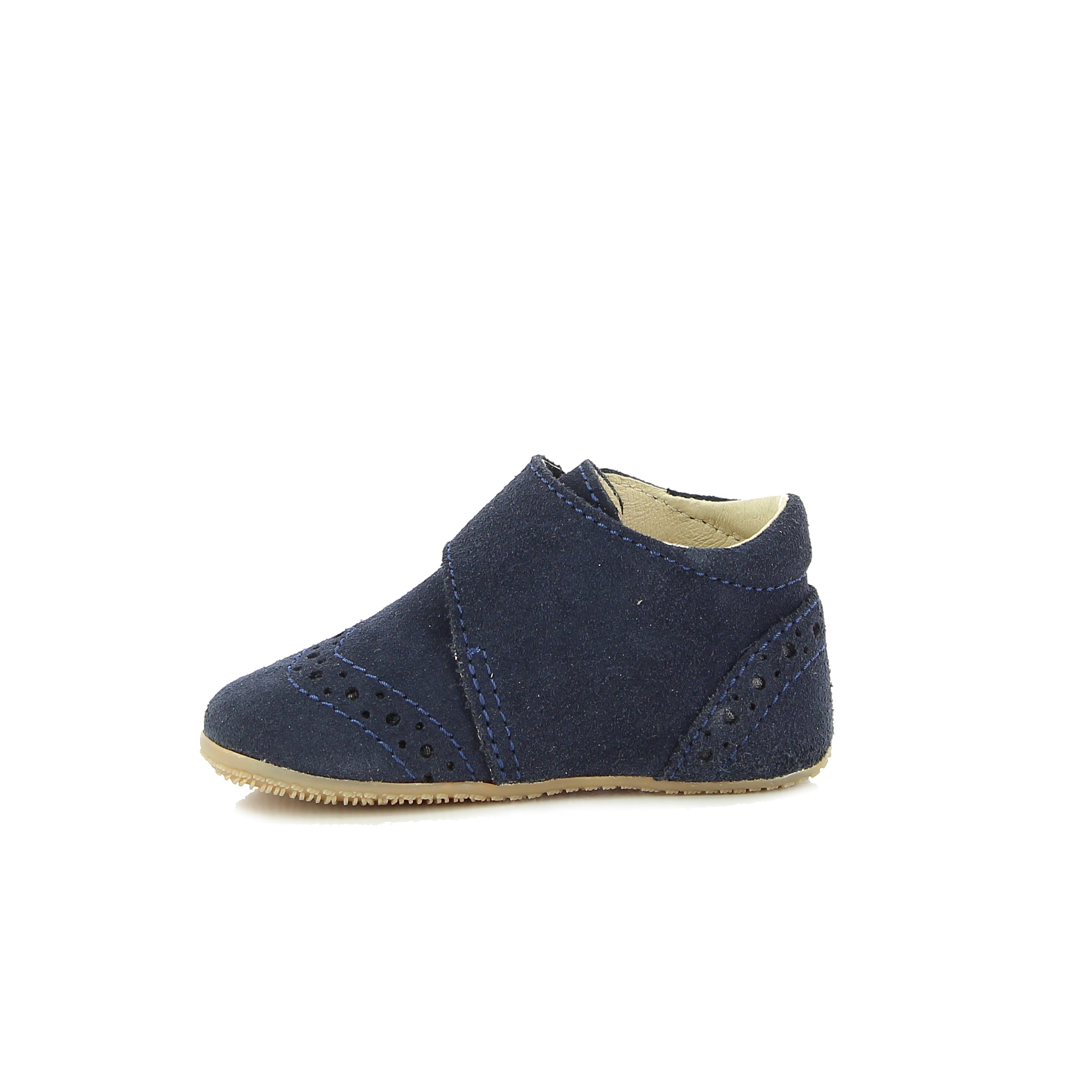Babyklett. Velourleder