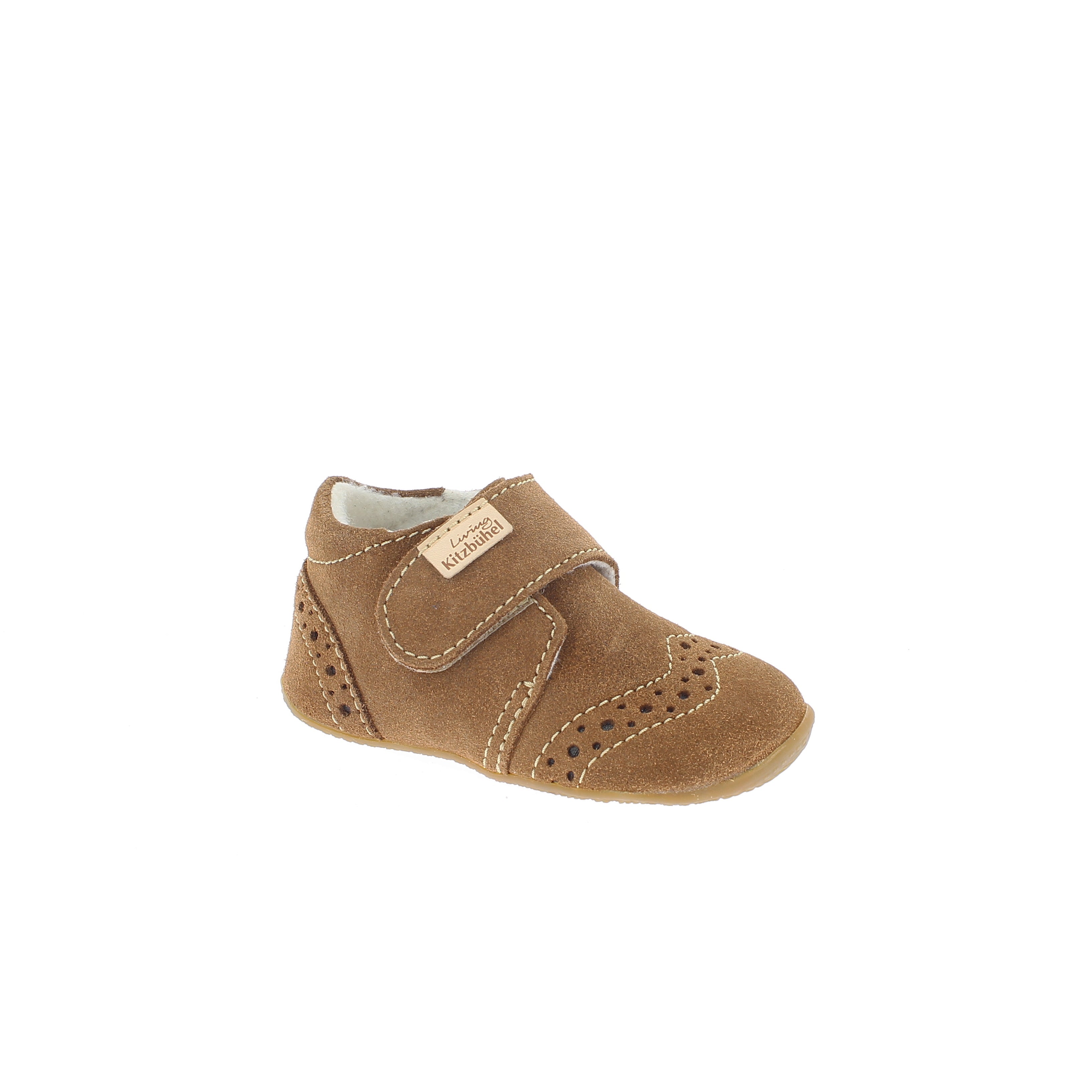 Babyklettschuh Velourleder