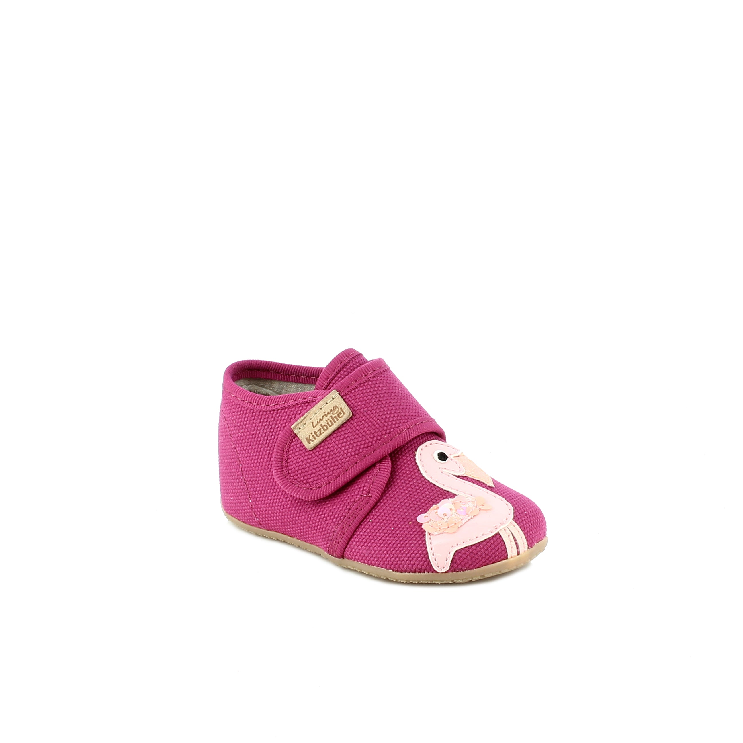 Baby Velcro. Flamingo & Palm