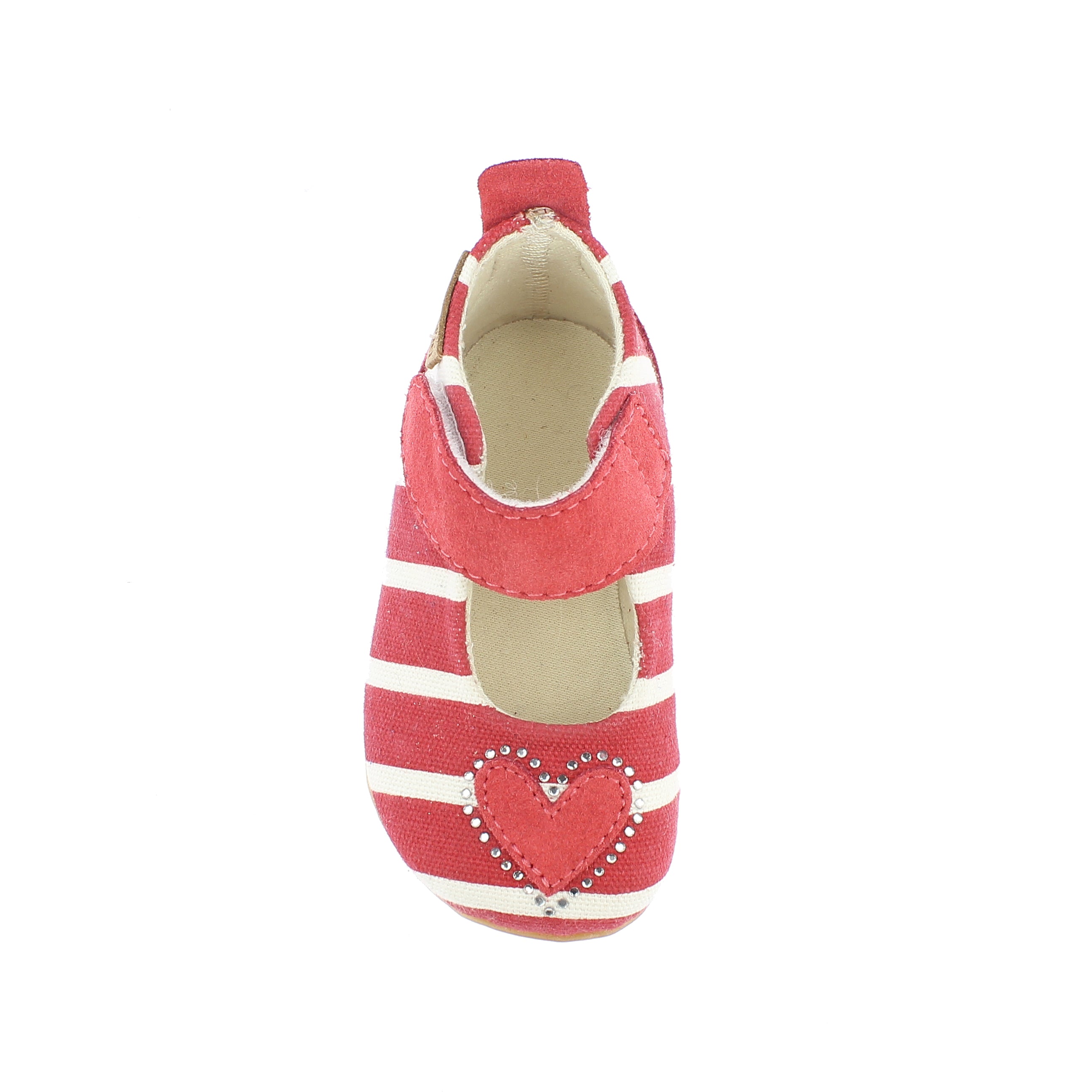Baby ball. Heart & rhinestones