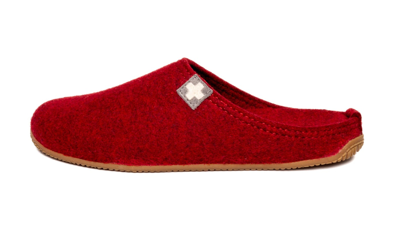 Gipfelkreuz Filz- Pantoffel