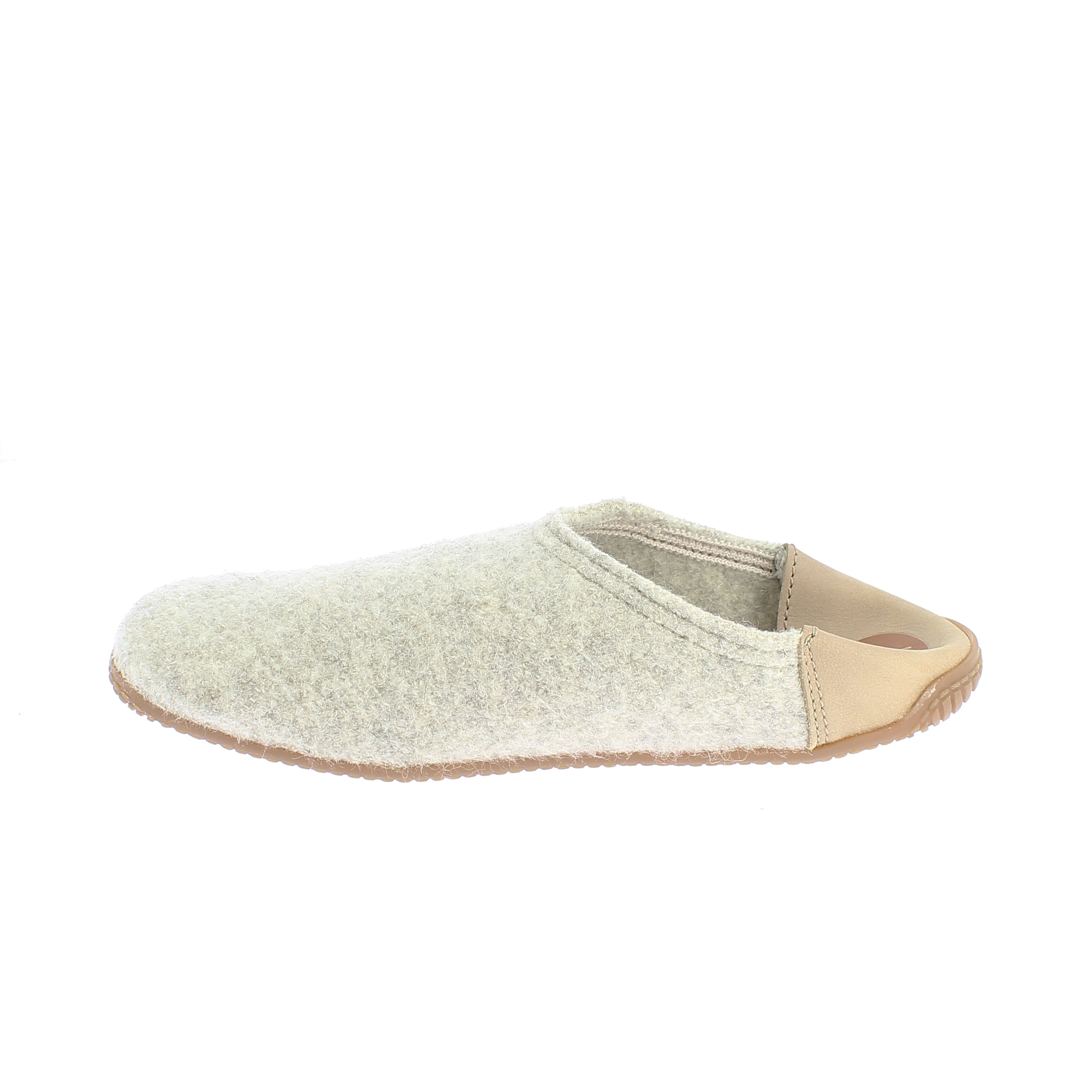 Pantoffel Naturwolle