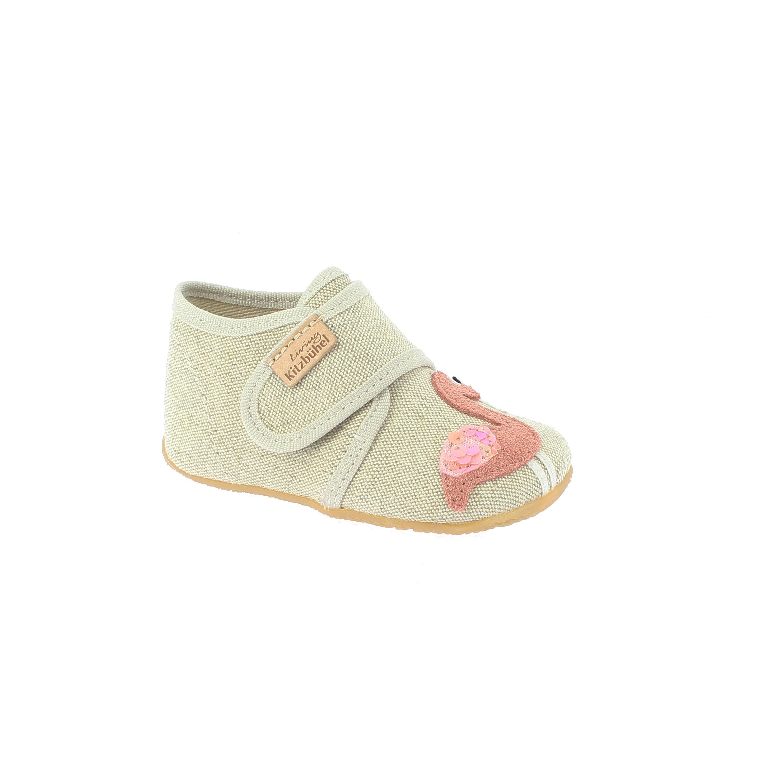 Babyklett Flamingo mit Palme