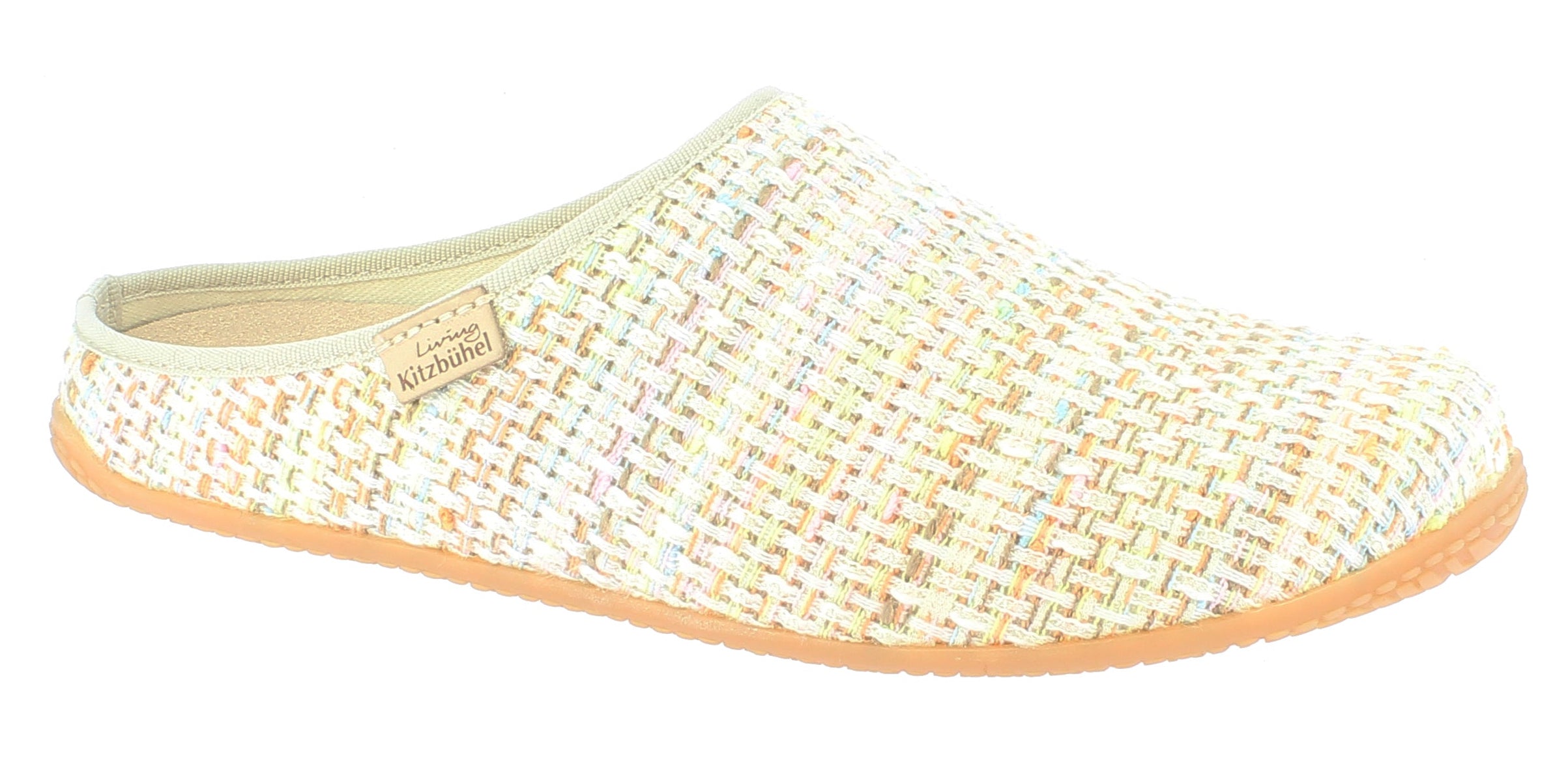 Pantoffel Stuktur-Leinen