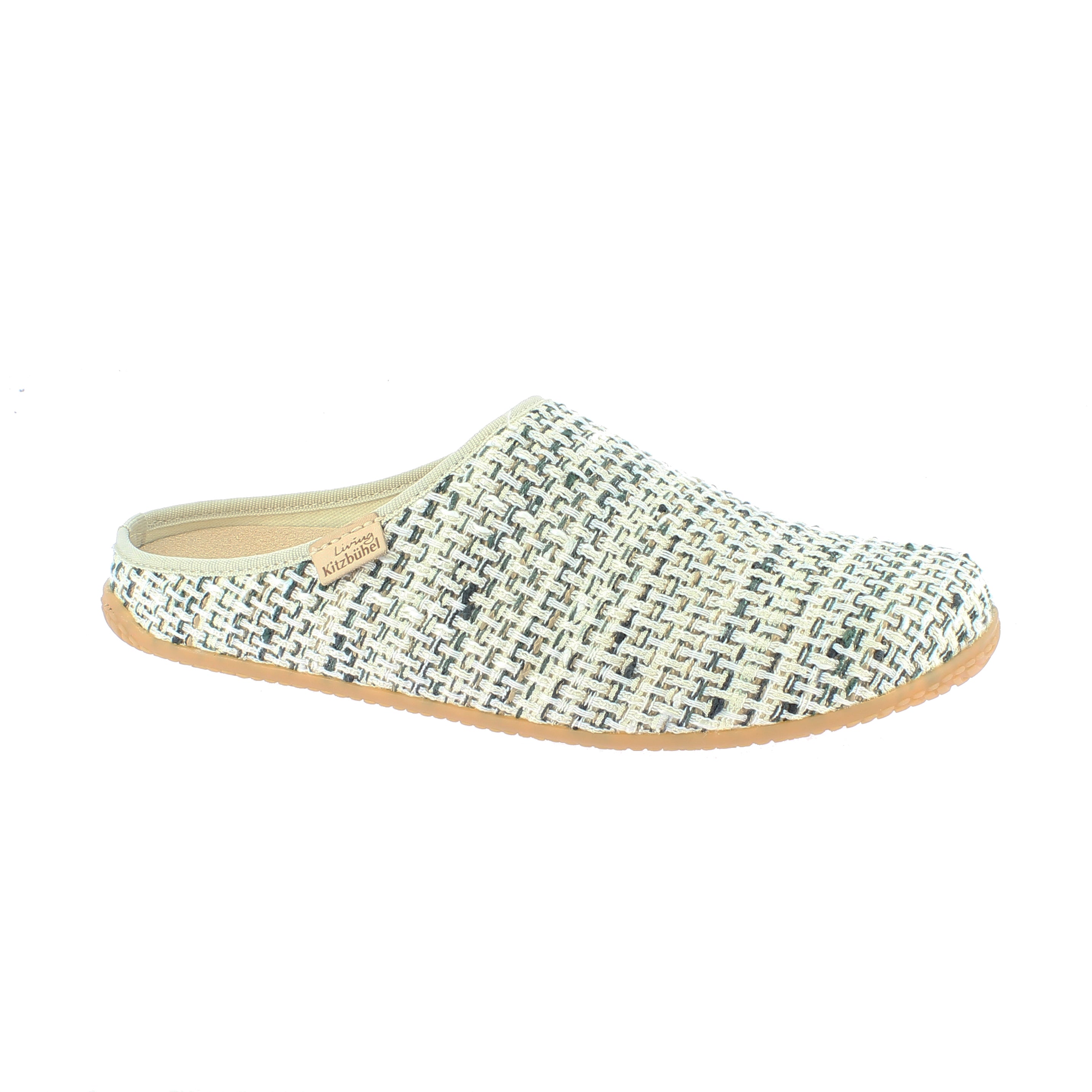 Pantoffel Stuktur-Leinen