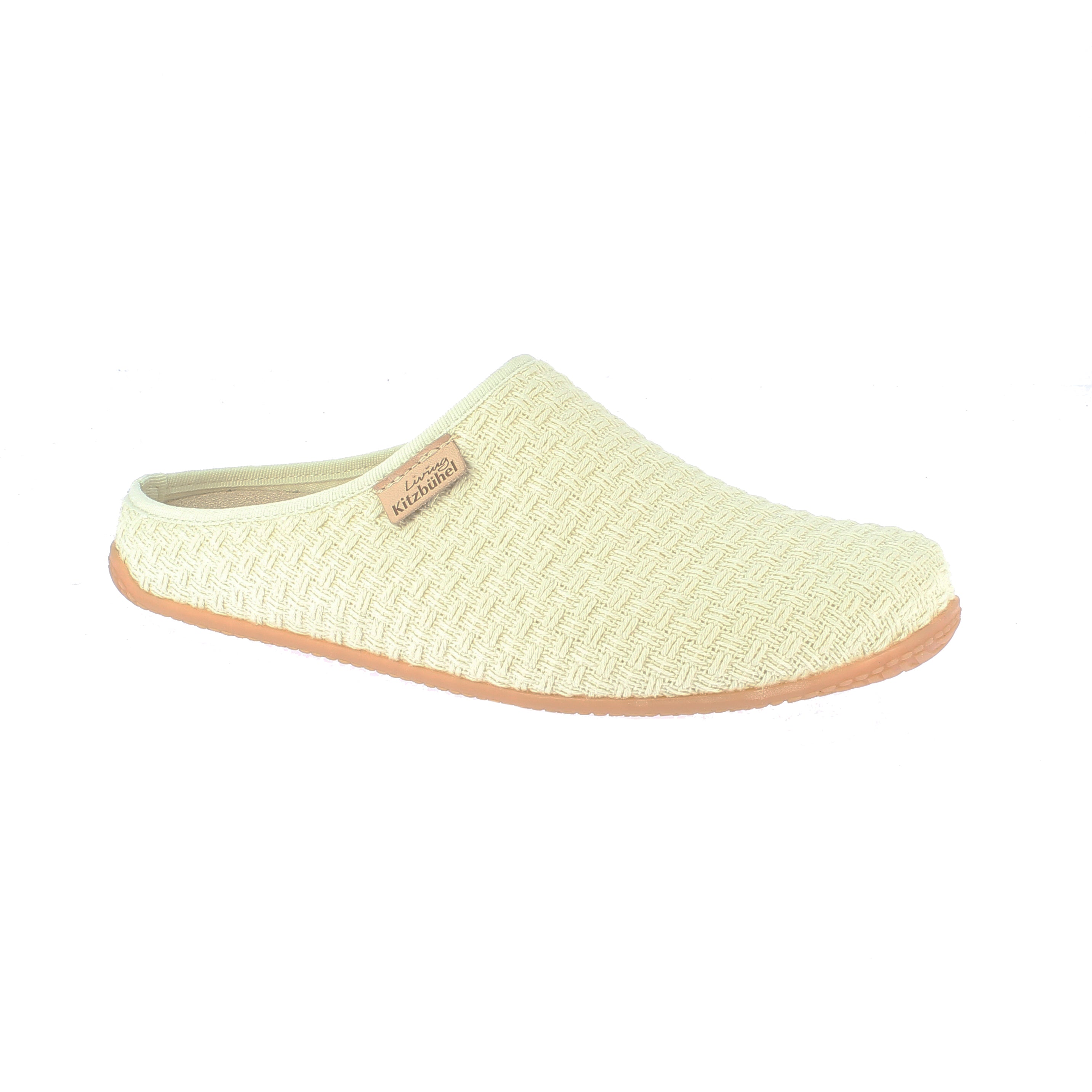 Pantoffel Flechtstoff