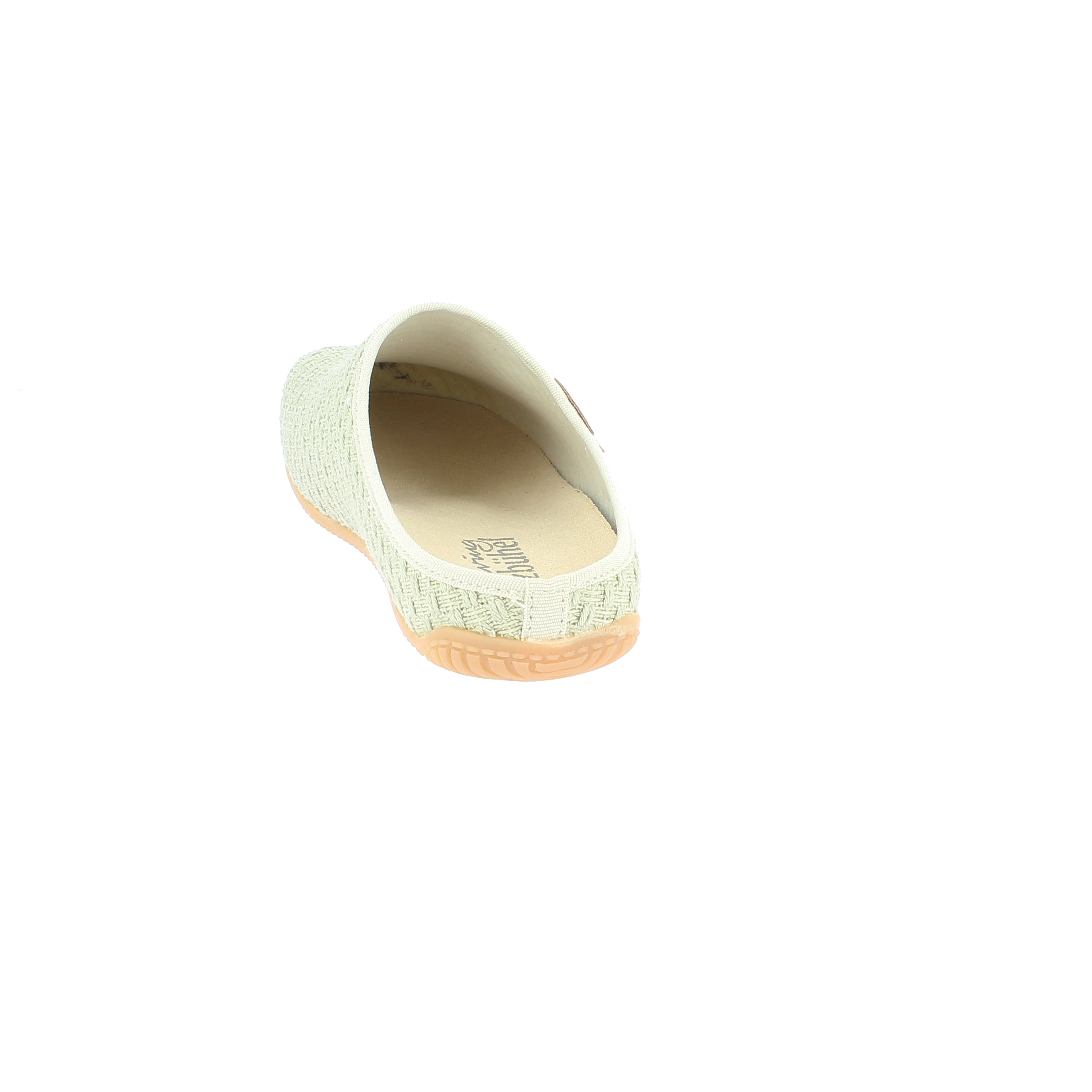 Pantoffel Flechtstoff