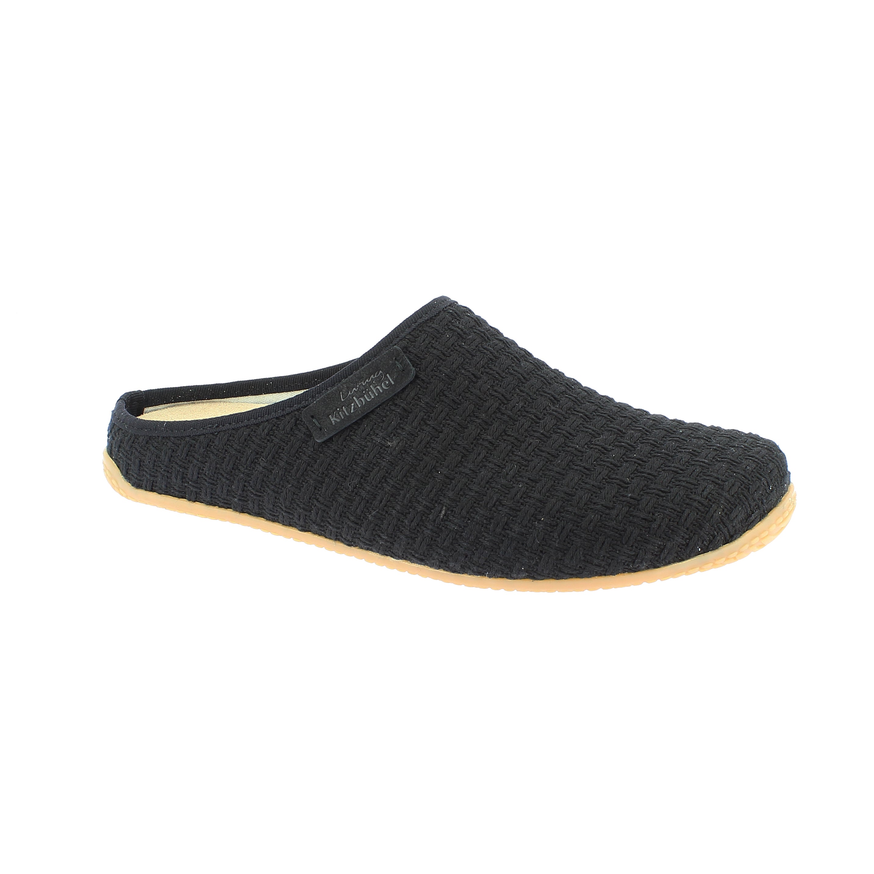 Pantoffel Flechtstoff