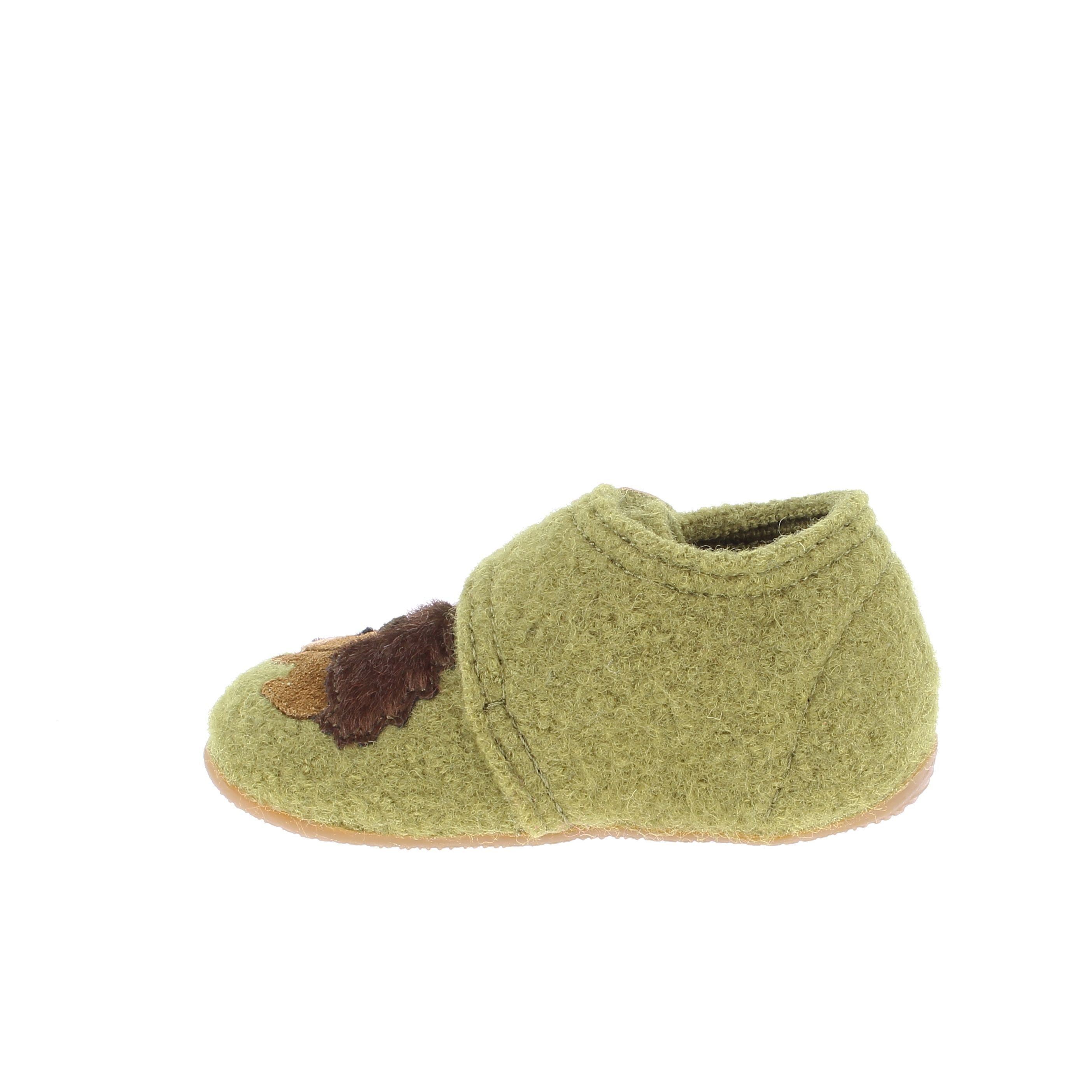 Babyklettschuh Igel und Pilz