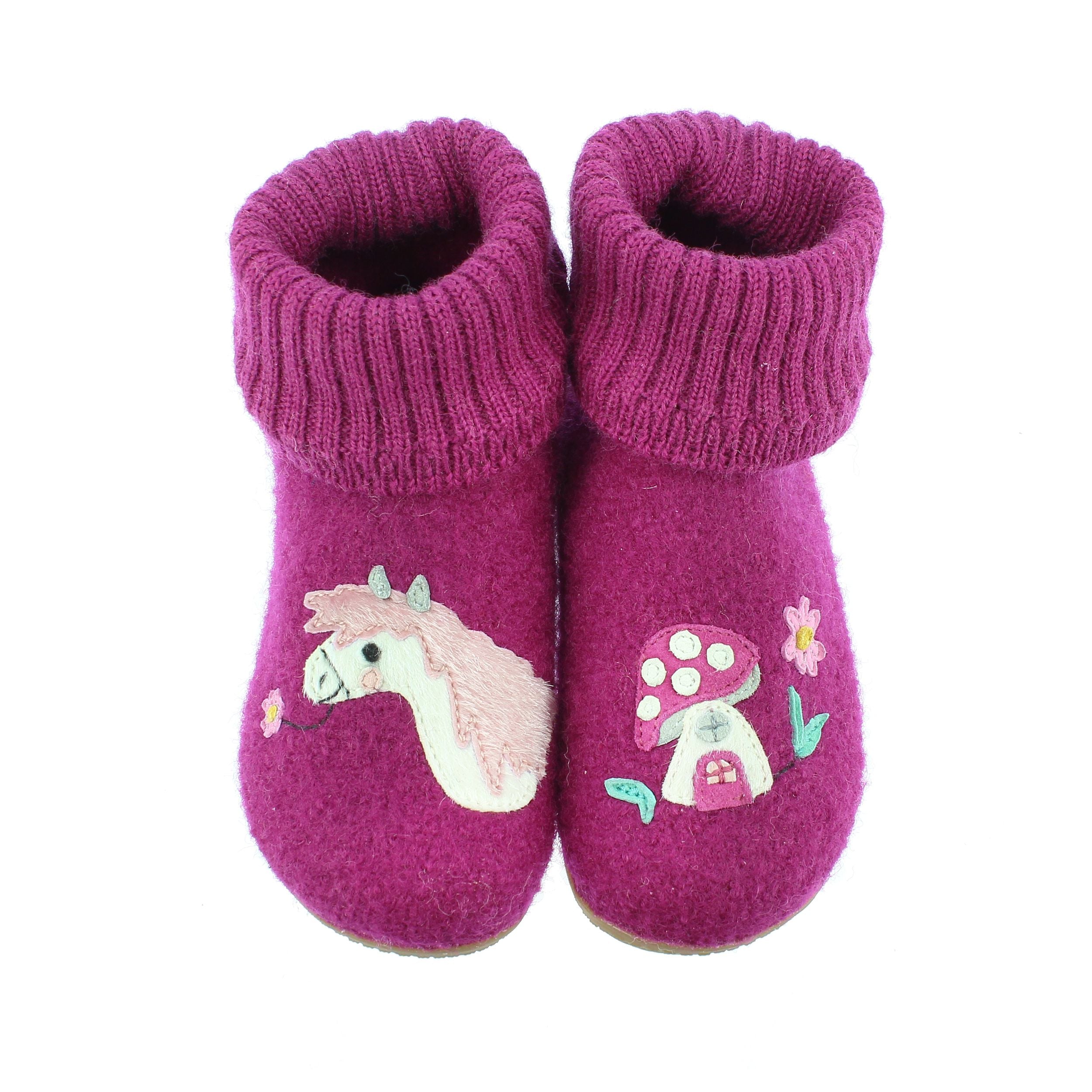 Hüttenschuh mit Pony