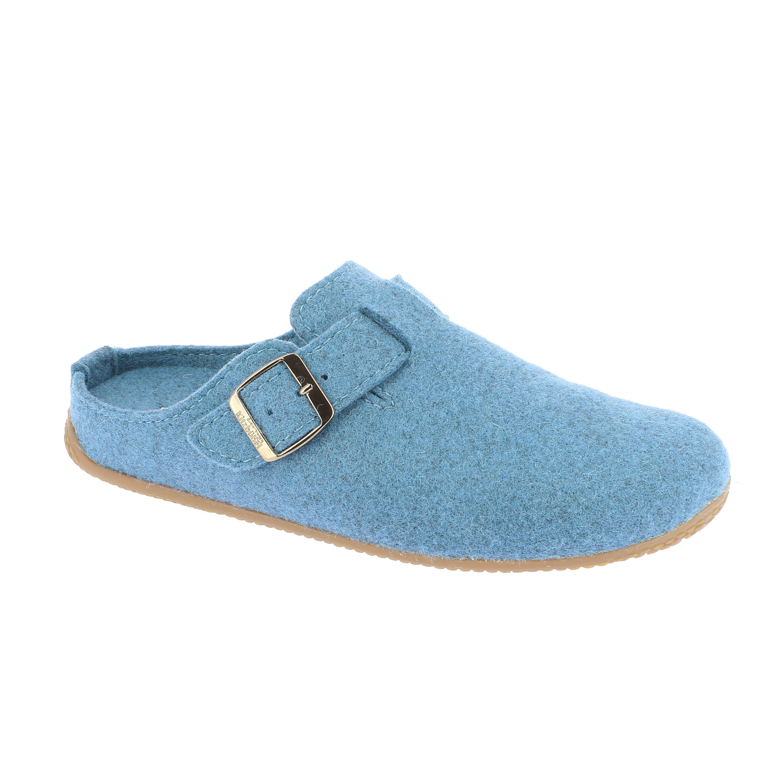 Filzpantoffel mit Schnalle