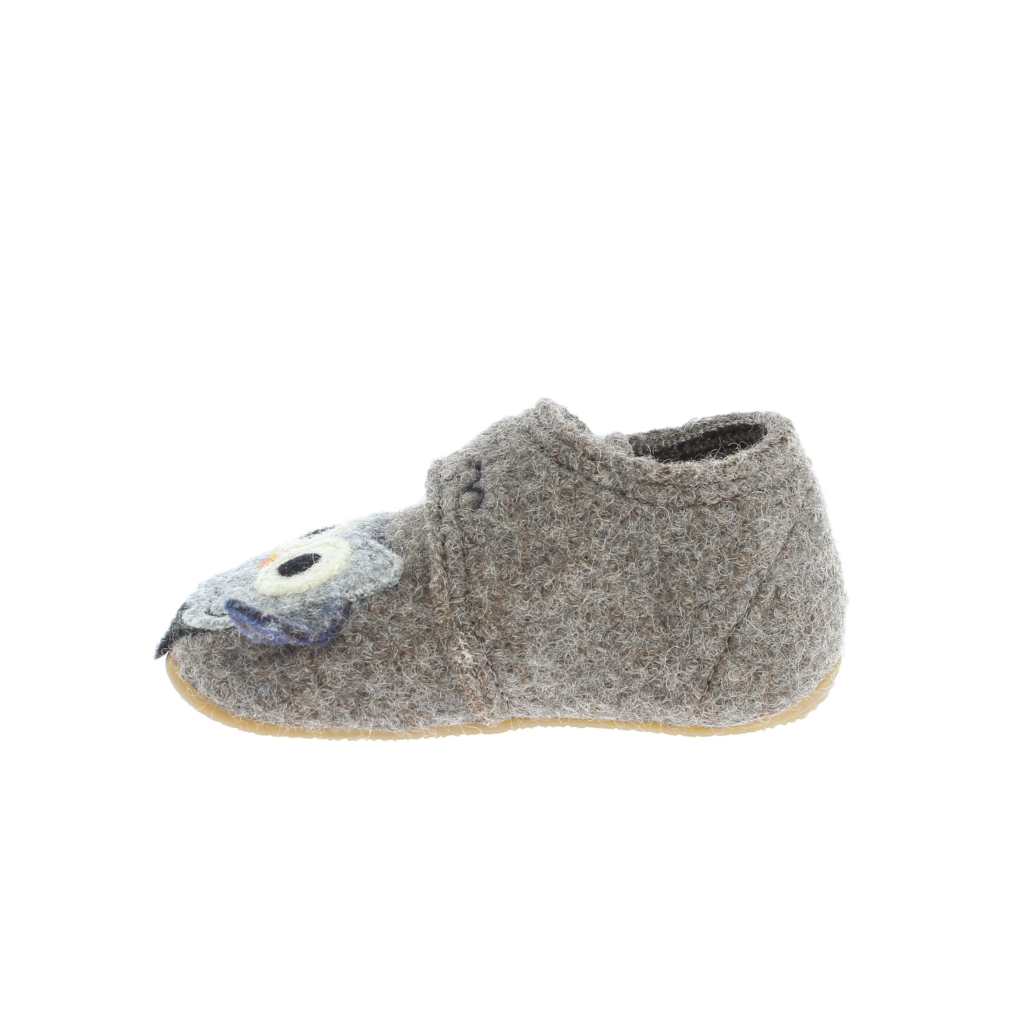 Babyklettschuh Eule