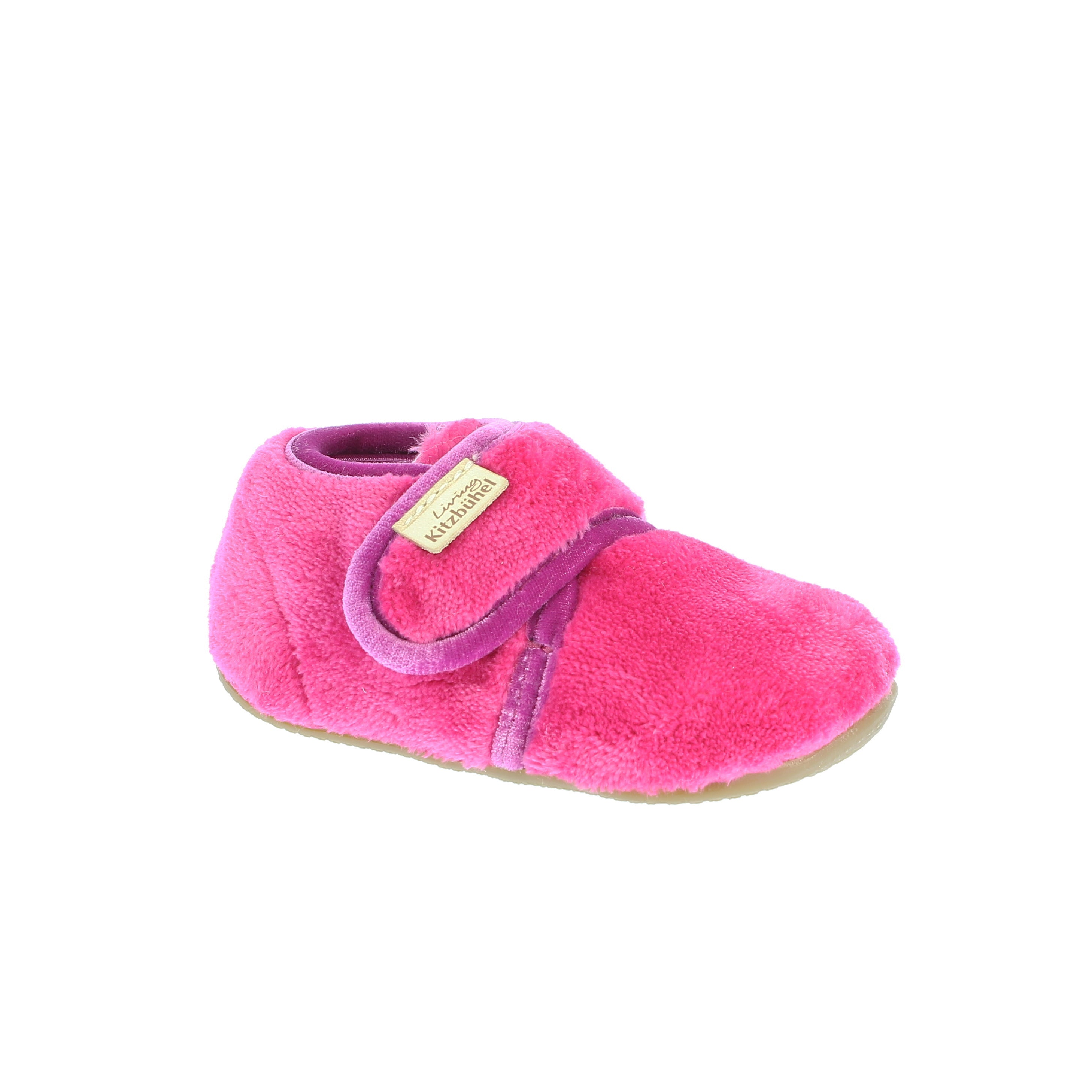 Baby Velcro Shoe Velvet Plain