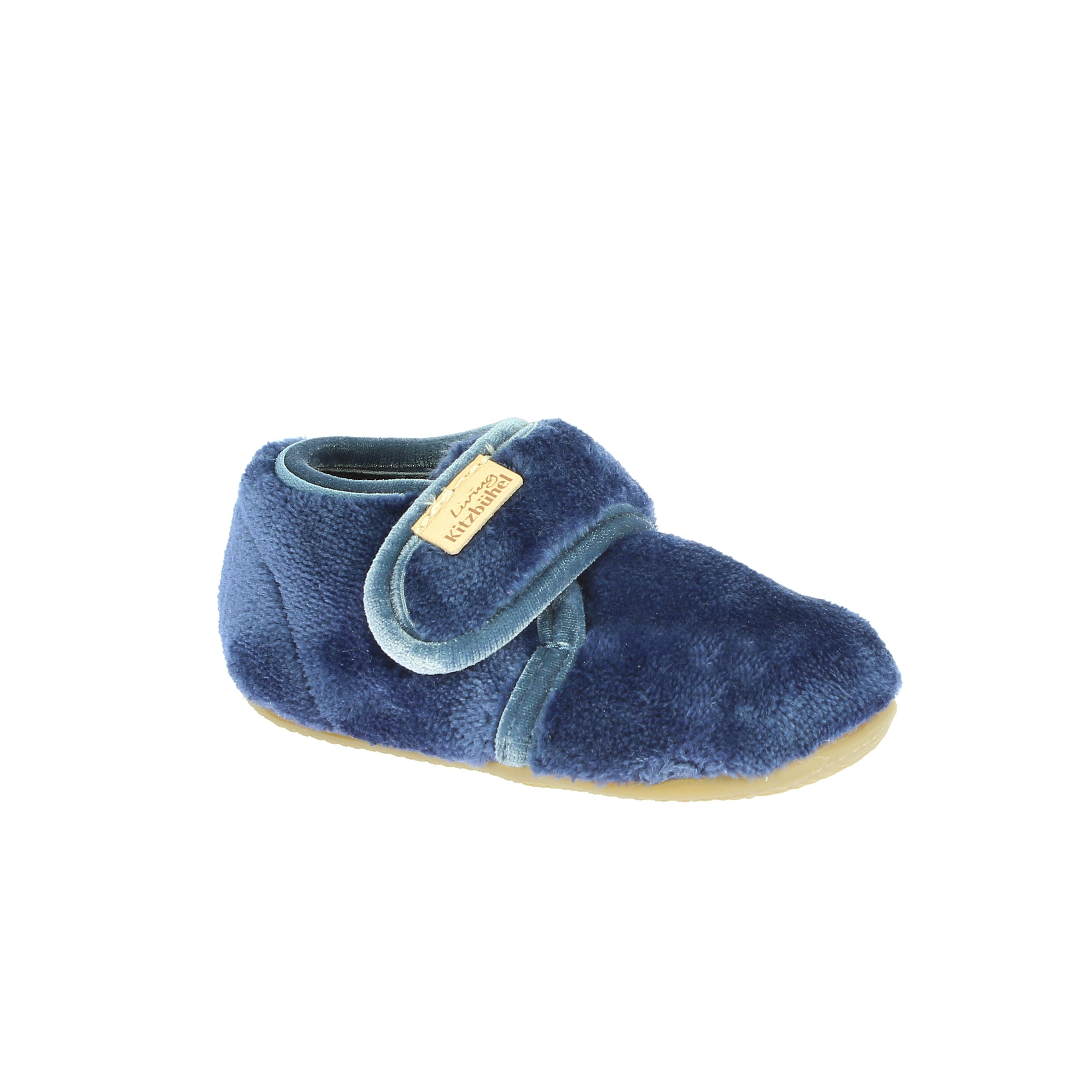 Baby Velcro Shoe Velvet Plain