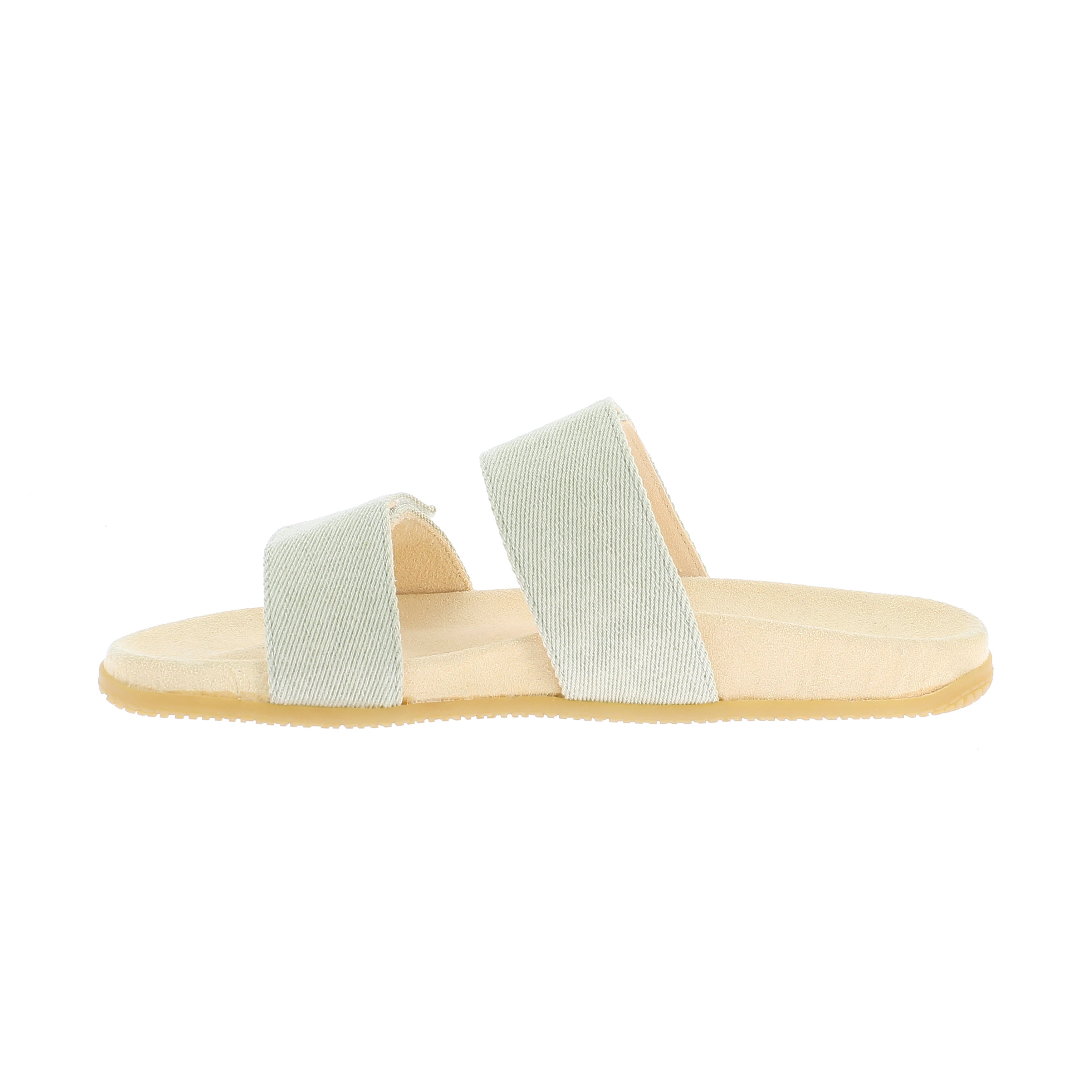 Pantolette Doppelklett mit