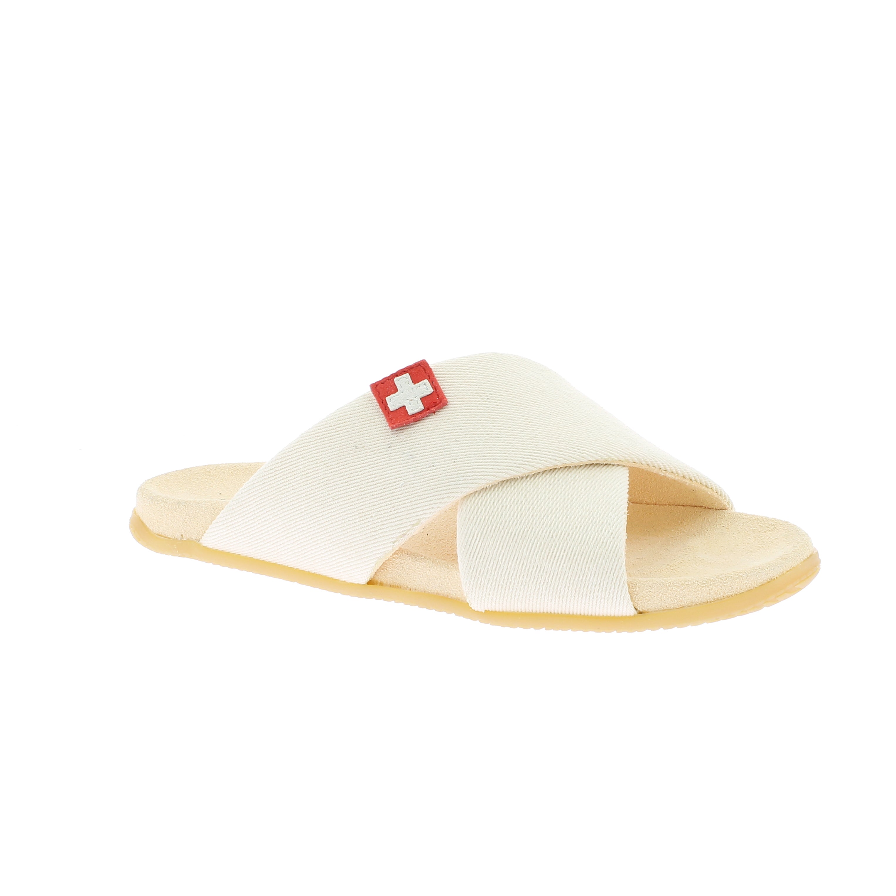 Pantolette Criss-Cross mit