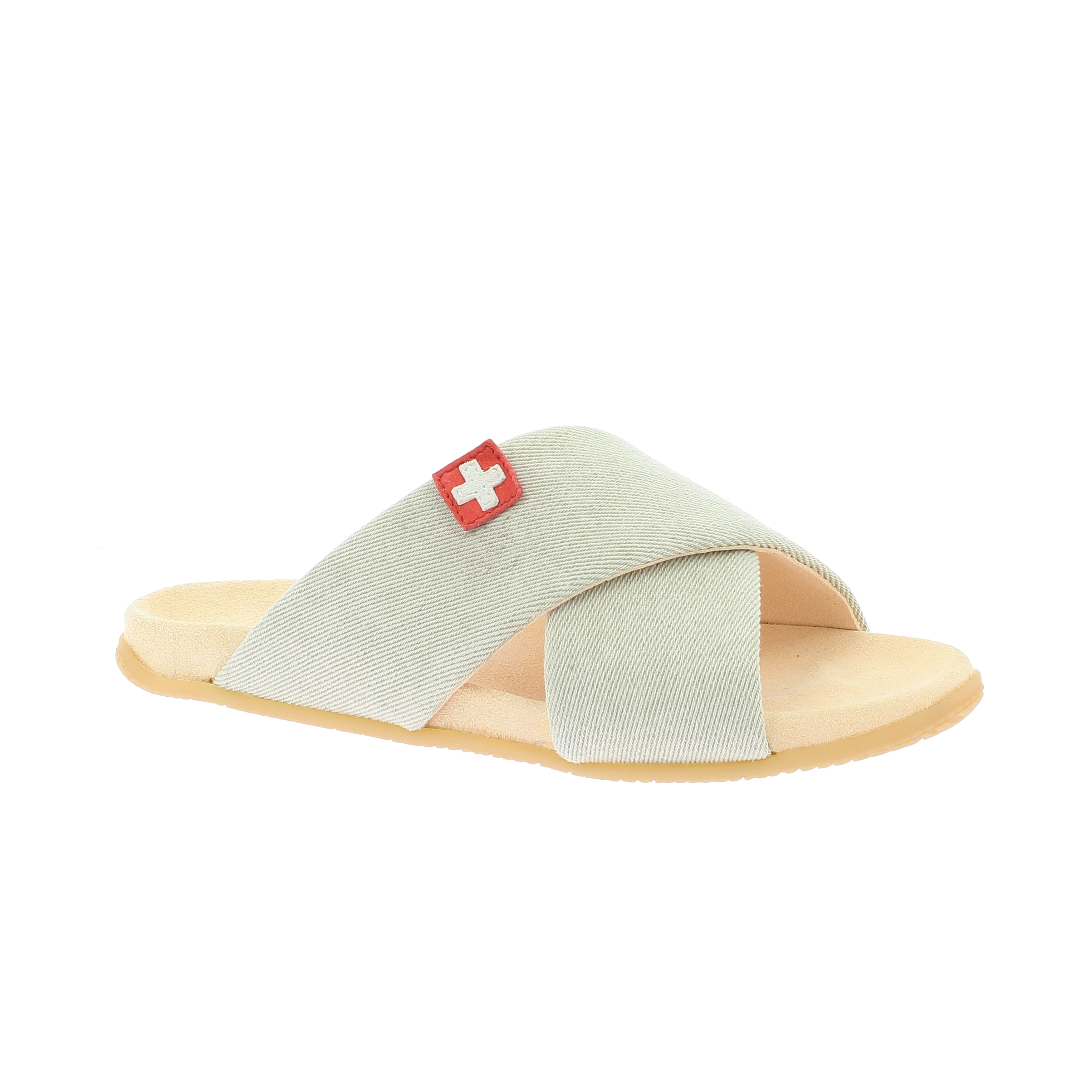 Pantolette Criss-Cross mit