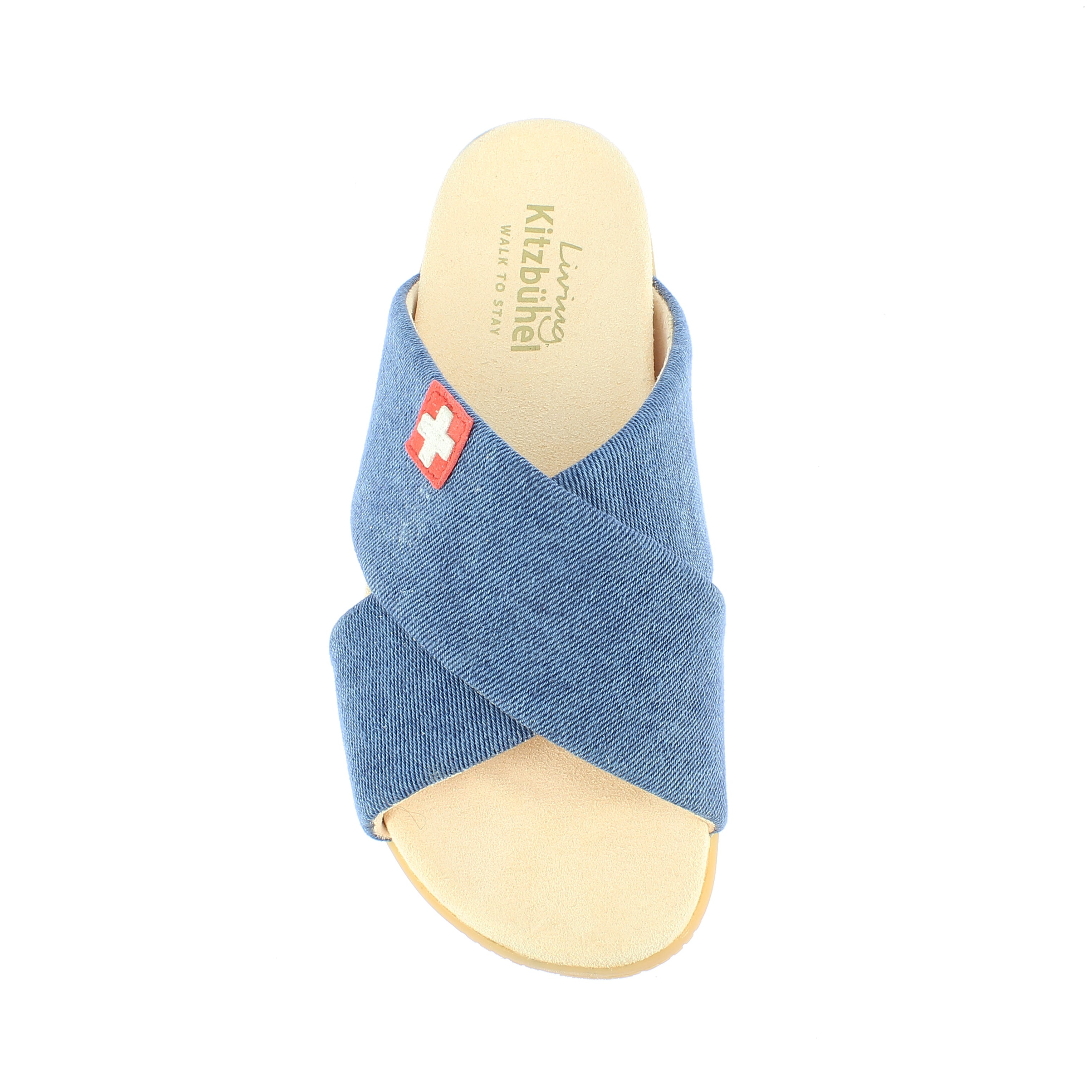 Pantolette Criss-Cross mit