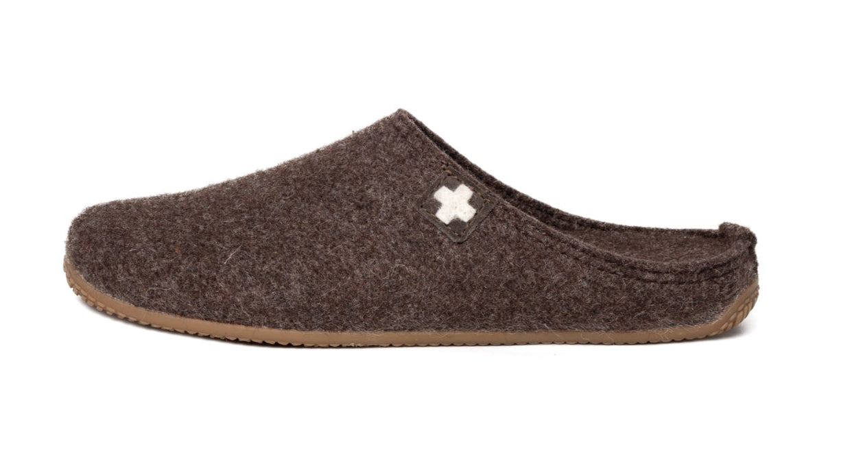 Gipfelkreuz Filz- Pantoffel