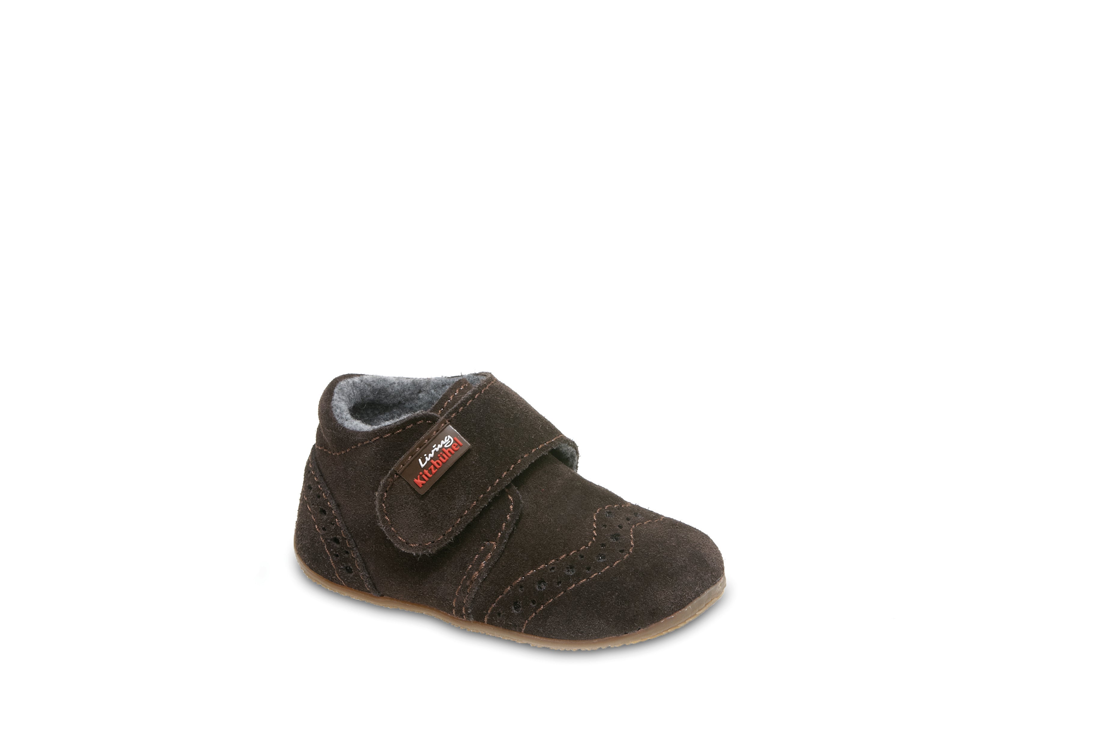 Babyklettschuh Velourleder