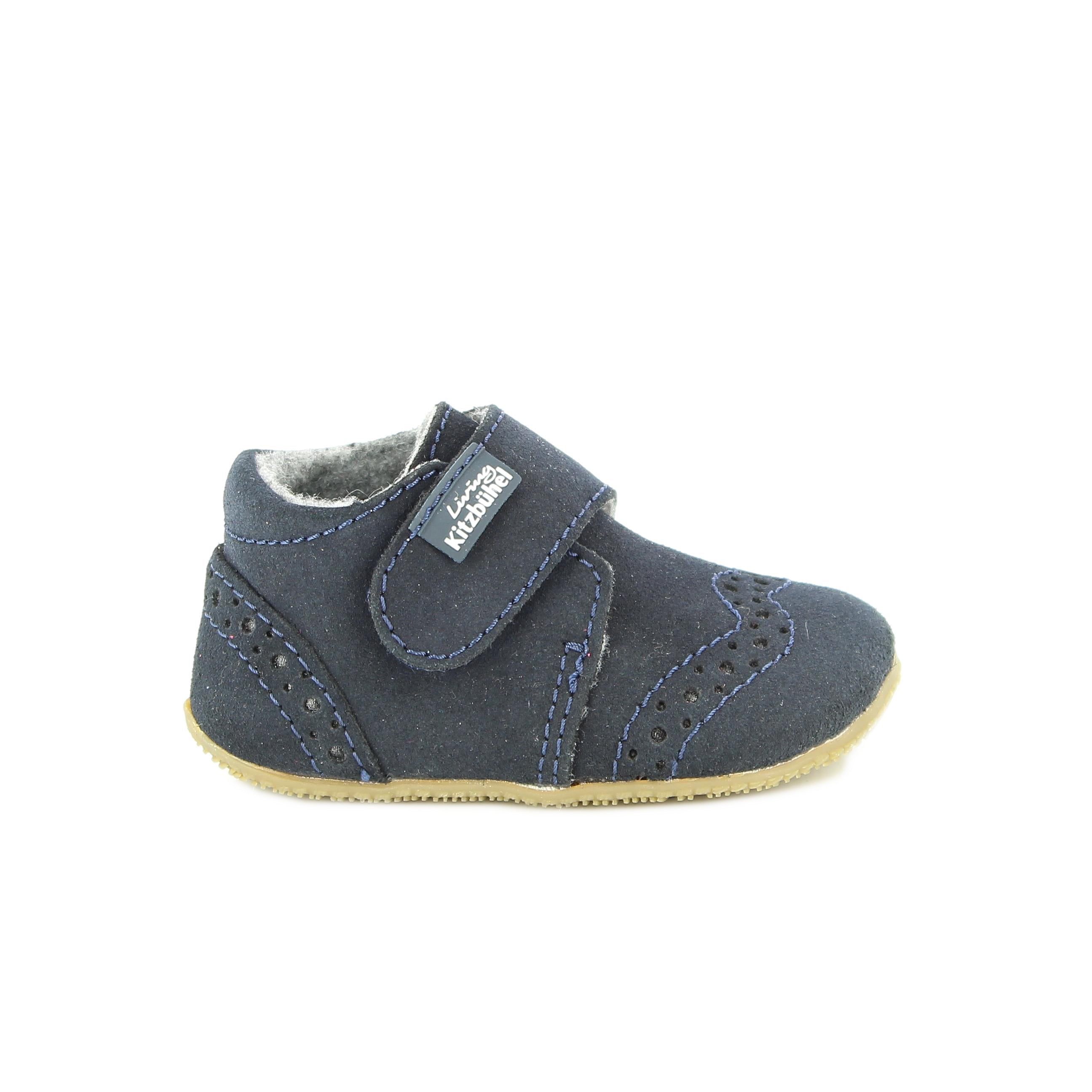 Babyklettschuh Velourleder