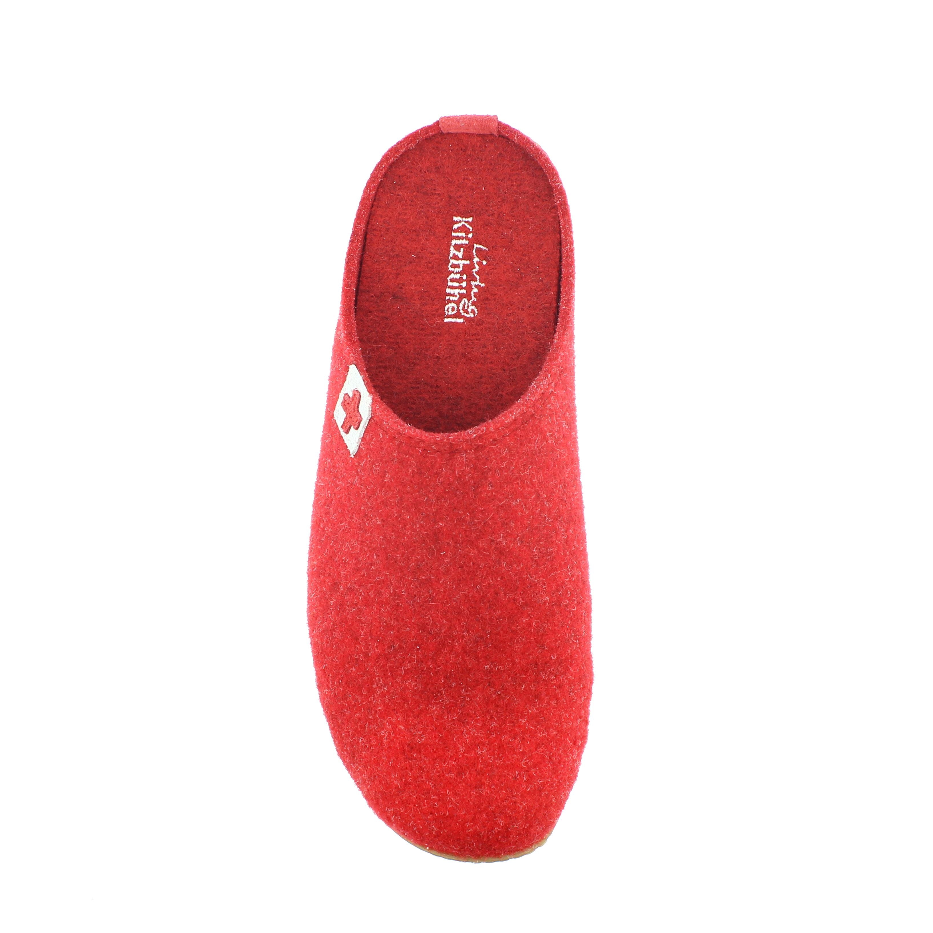 Pantoffel Filz  Kreuz