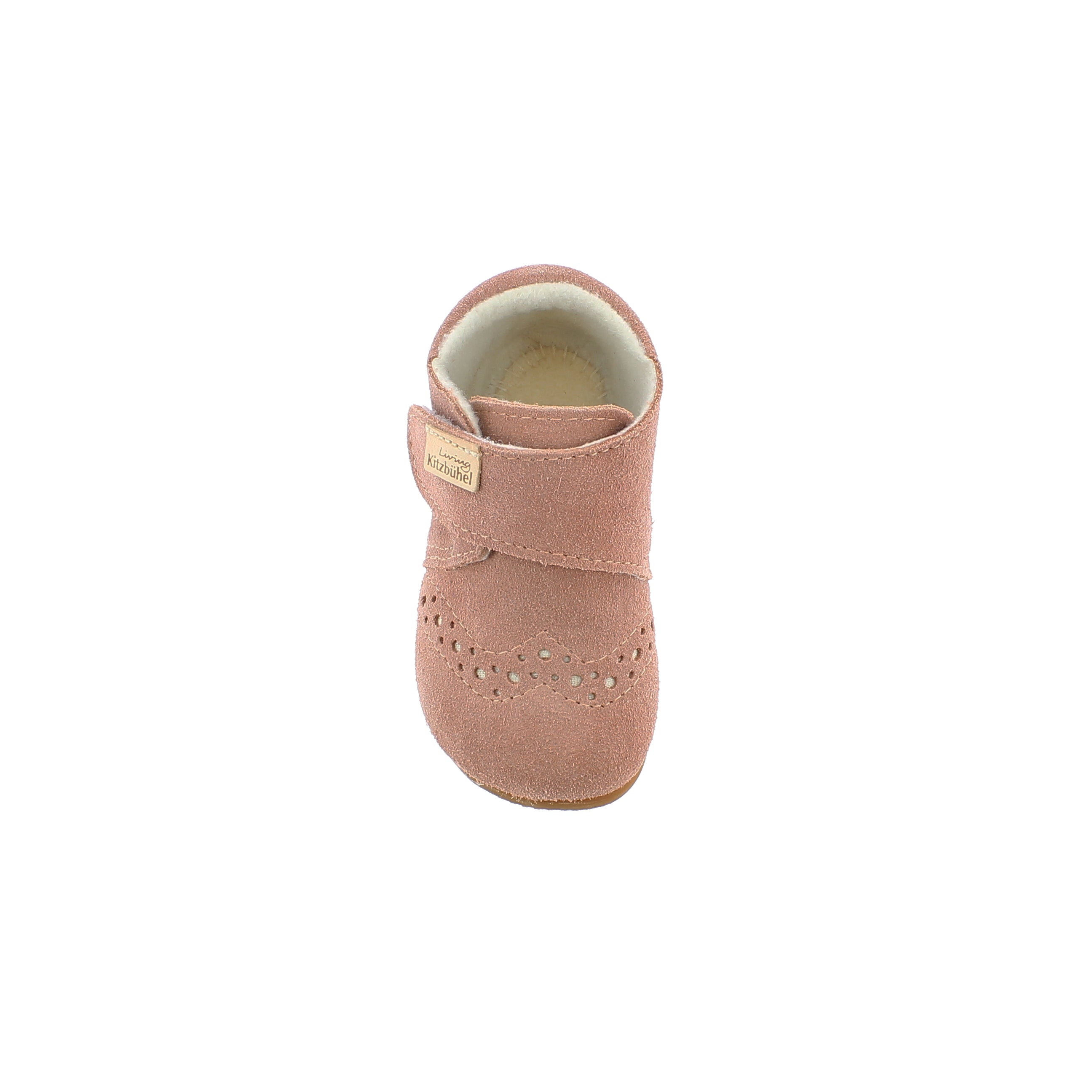 Babyklettschuh Velourleder