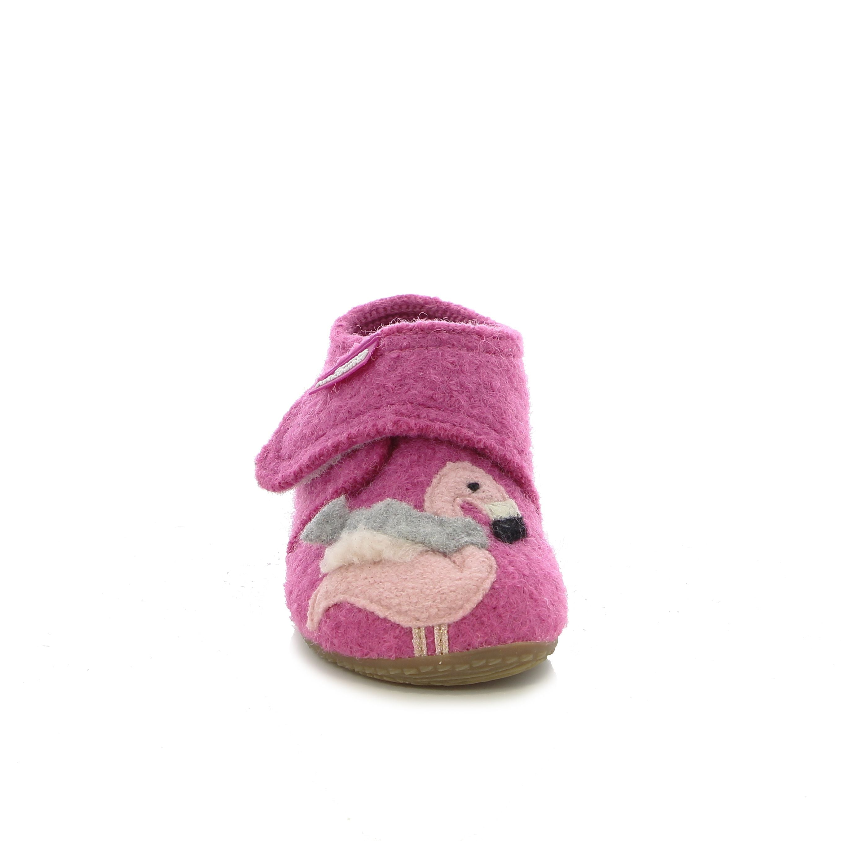 Babyklettschuh Winterflamingo