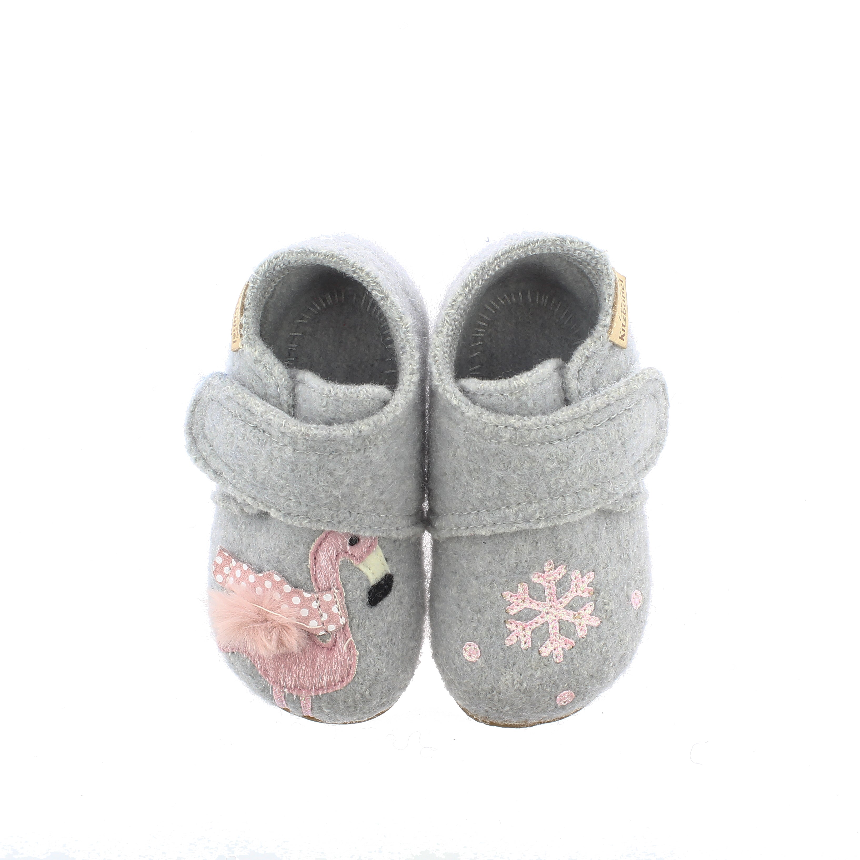 Babyklettschuh Winterflamingo