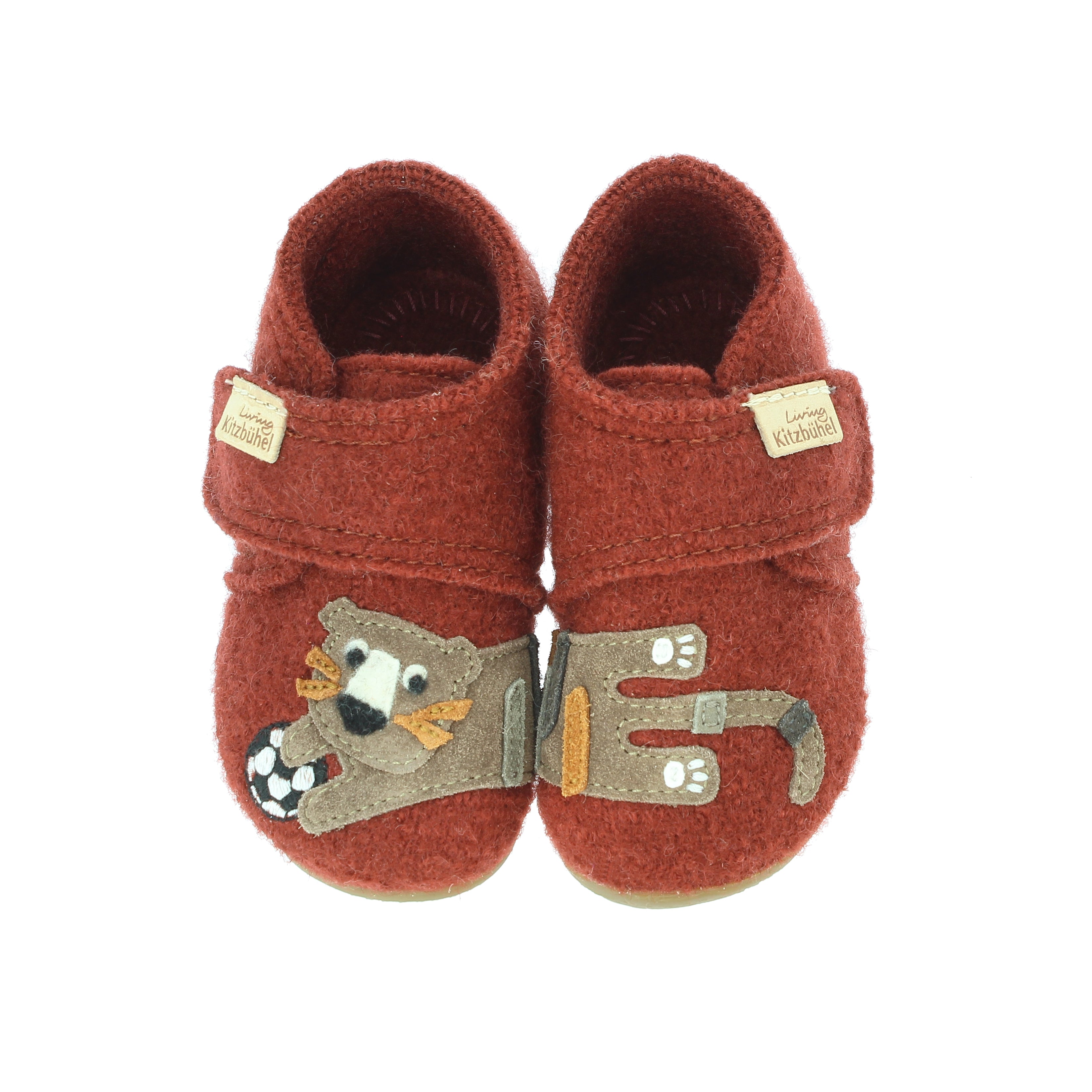 Babyklettschuh Tiger & Fußball