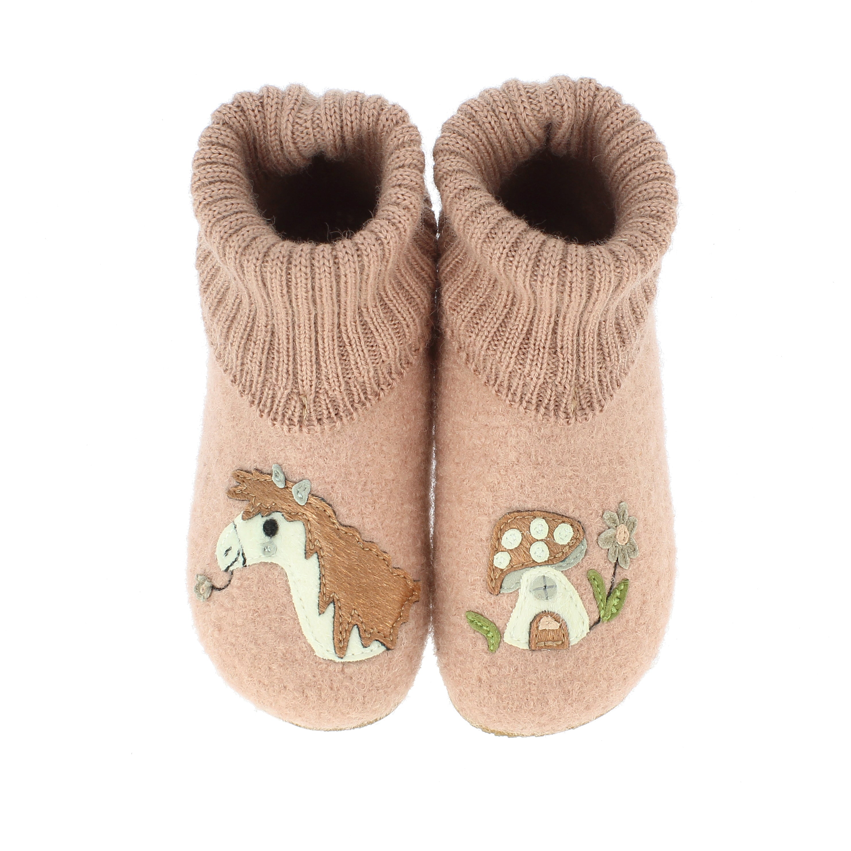 Hüttenschuh mit Pony