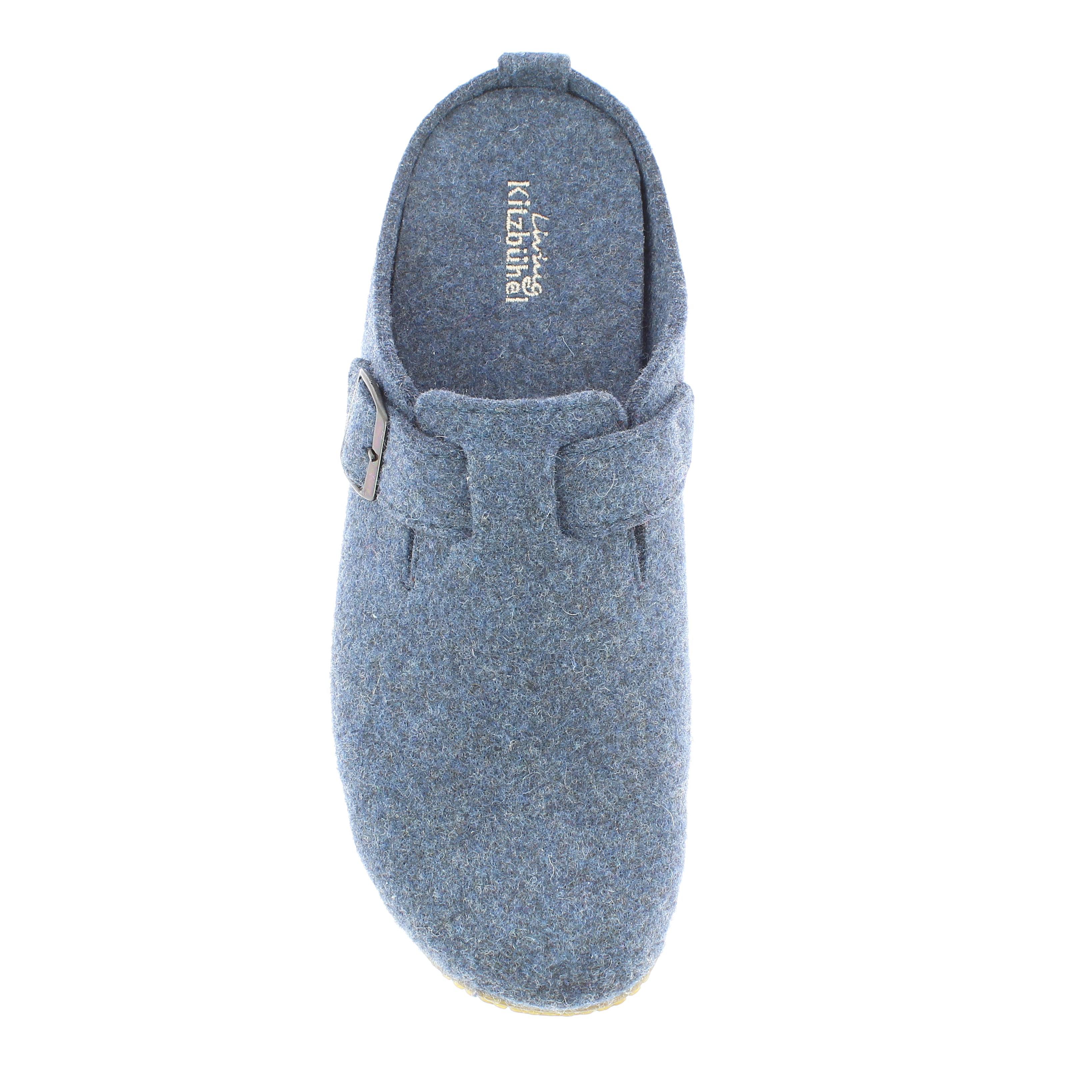 Filzpantoffel mit Schnalle