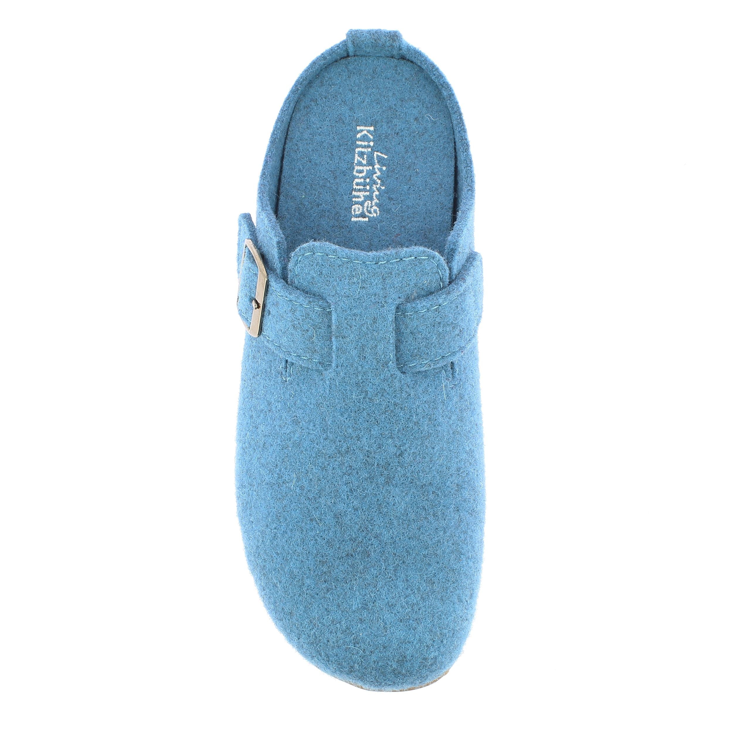 Filzpantoffel mit Schnalle