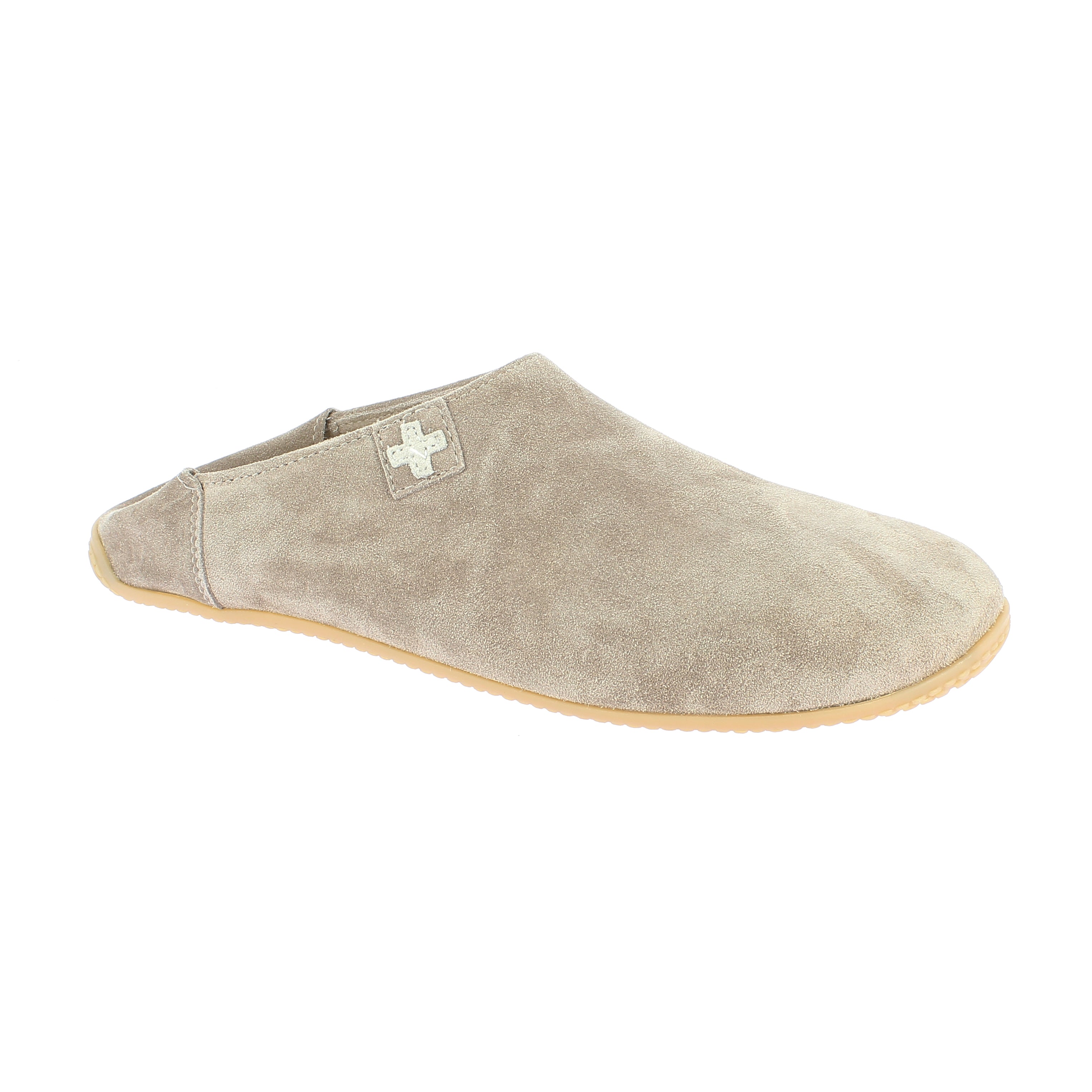 Lederpantoffel Kreuz &