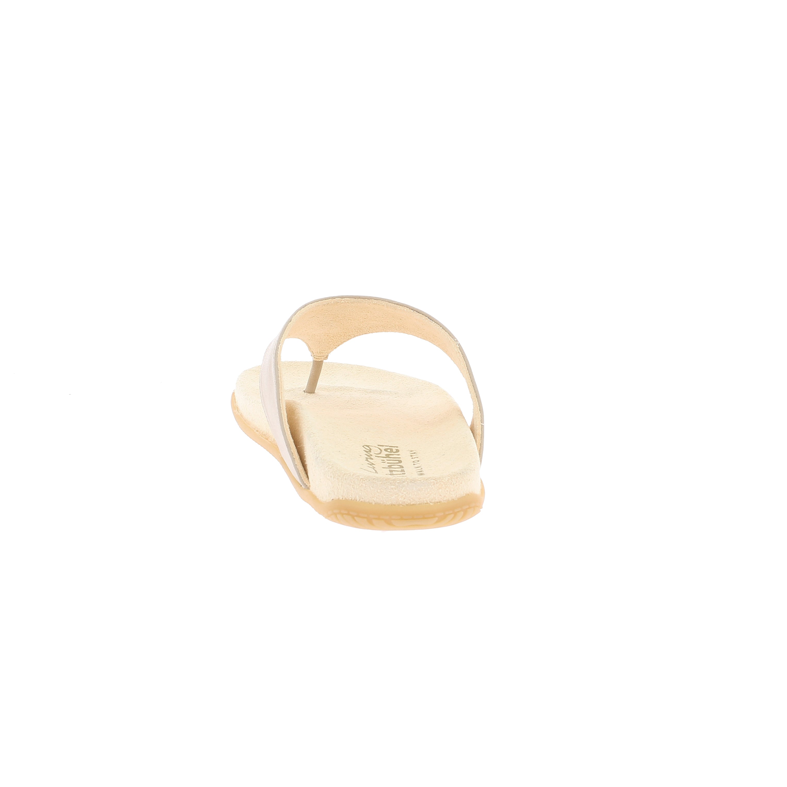 Zehentrenner Leder mit Gams