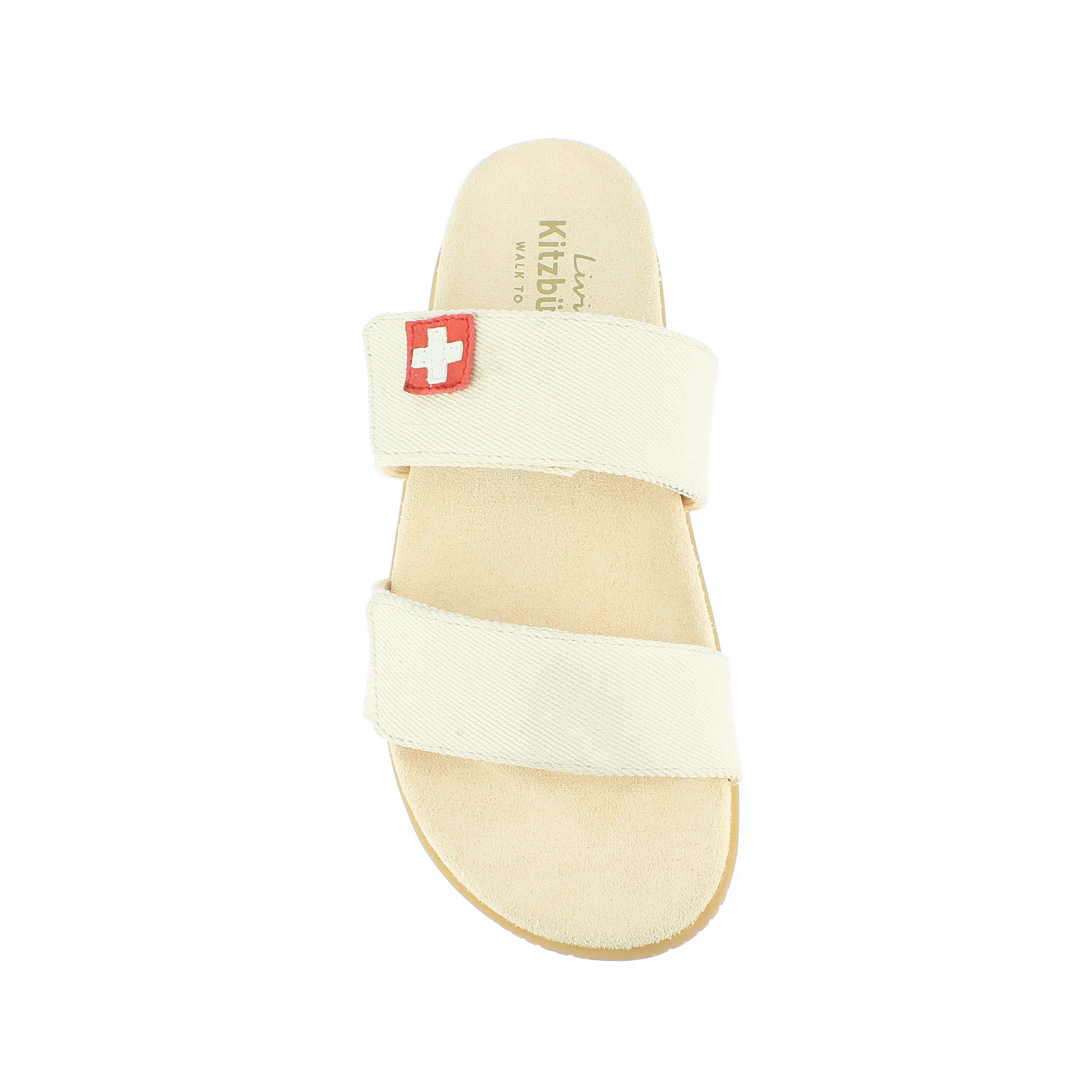 Pantolette Doppelklett mit